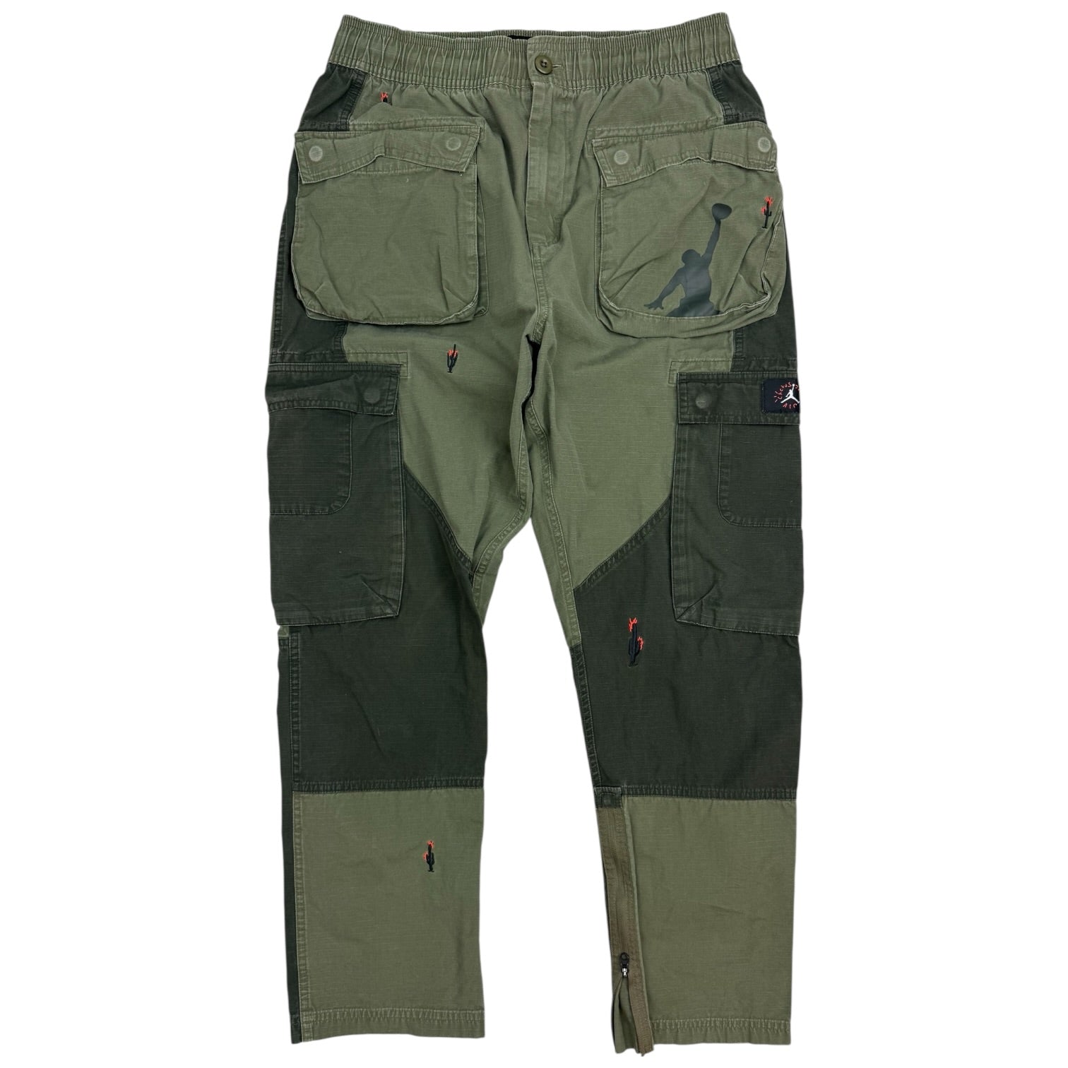 travis scott jordan cargo pants