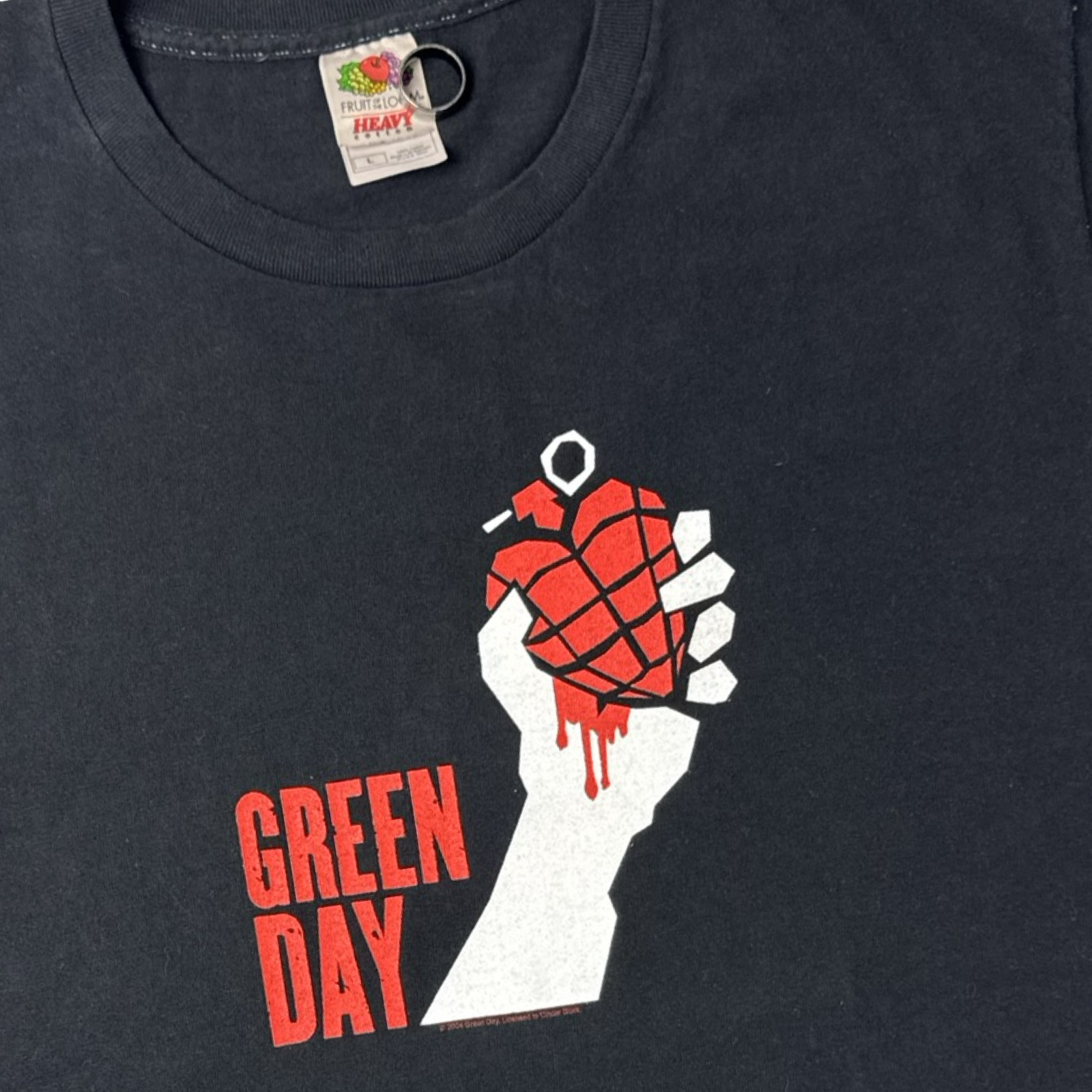 2004 Green Day American Idiot Pop Punk Band T-Shirt