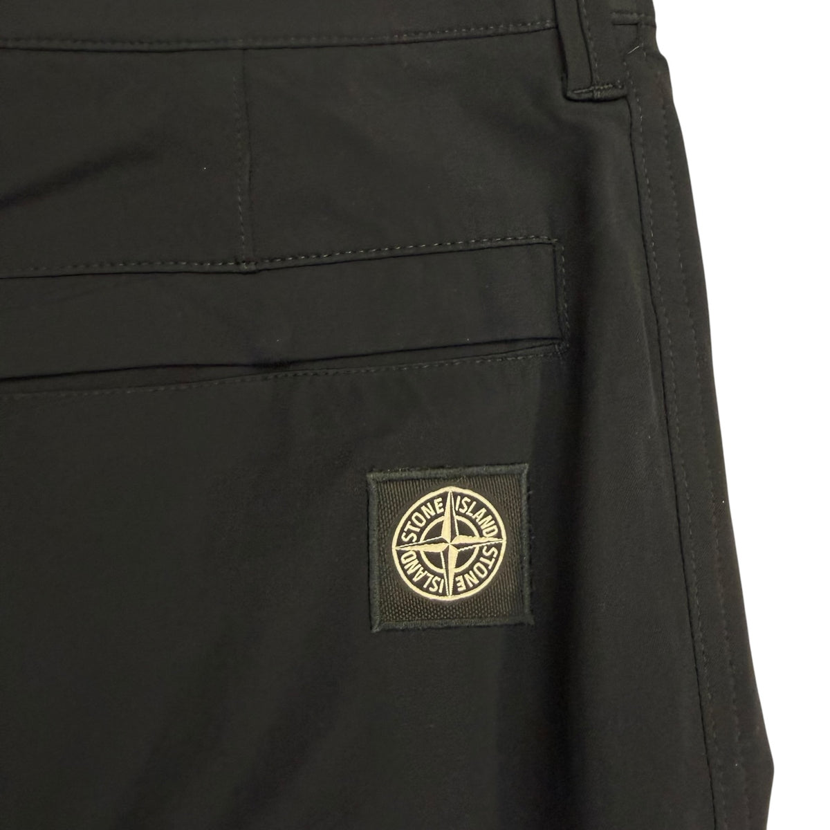 Stone Island Pocket Trousers Black