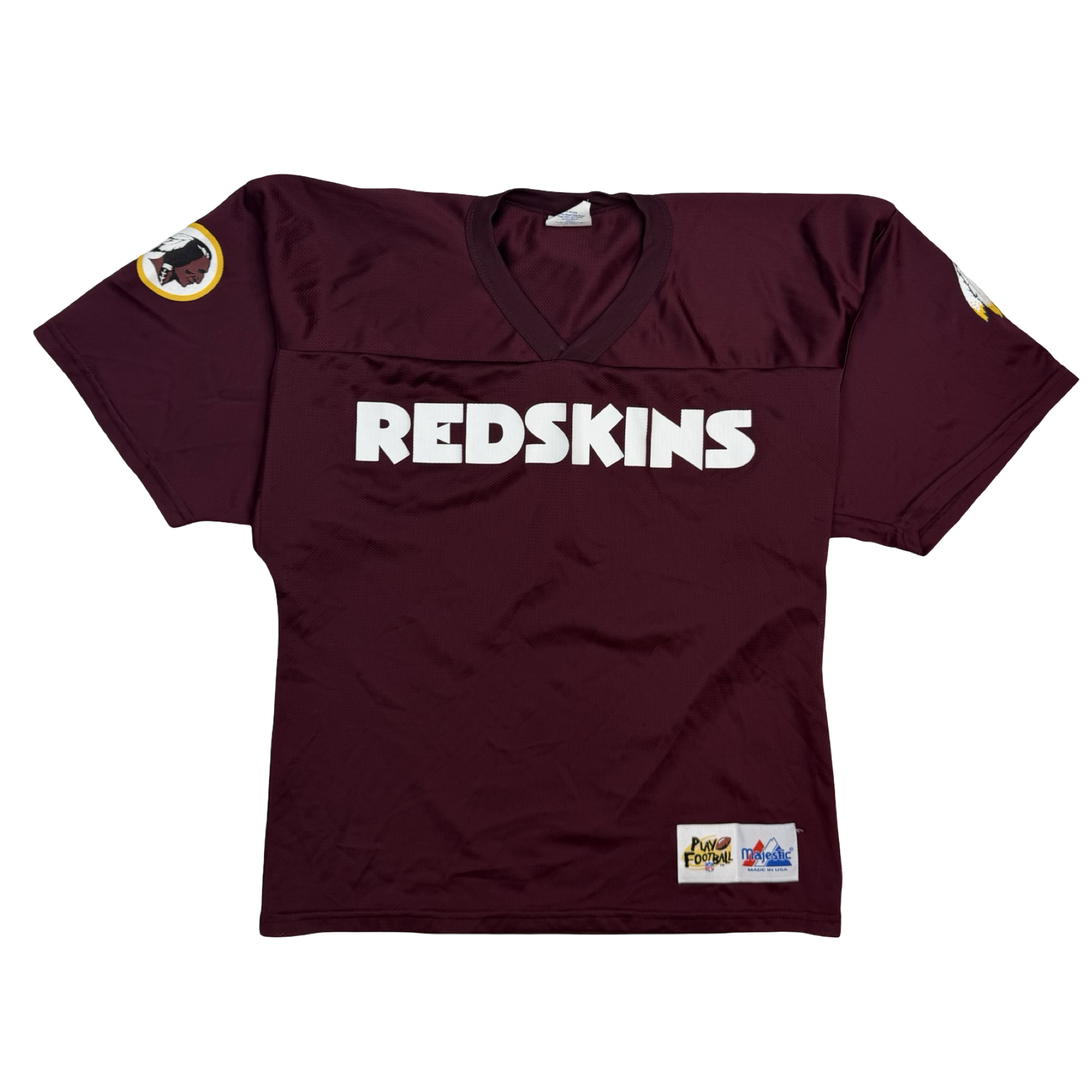 Vintage Majestic Washington Redskins Jersey Burgendy