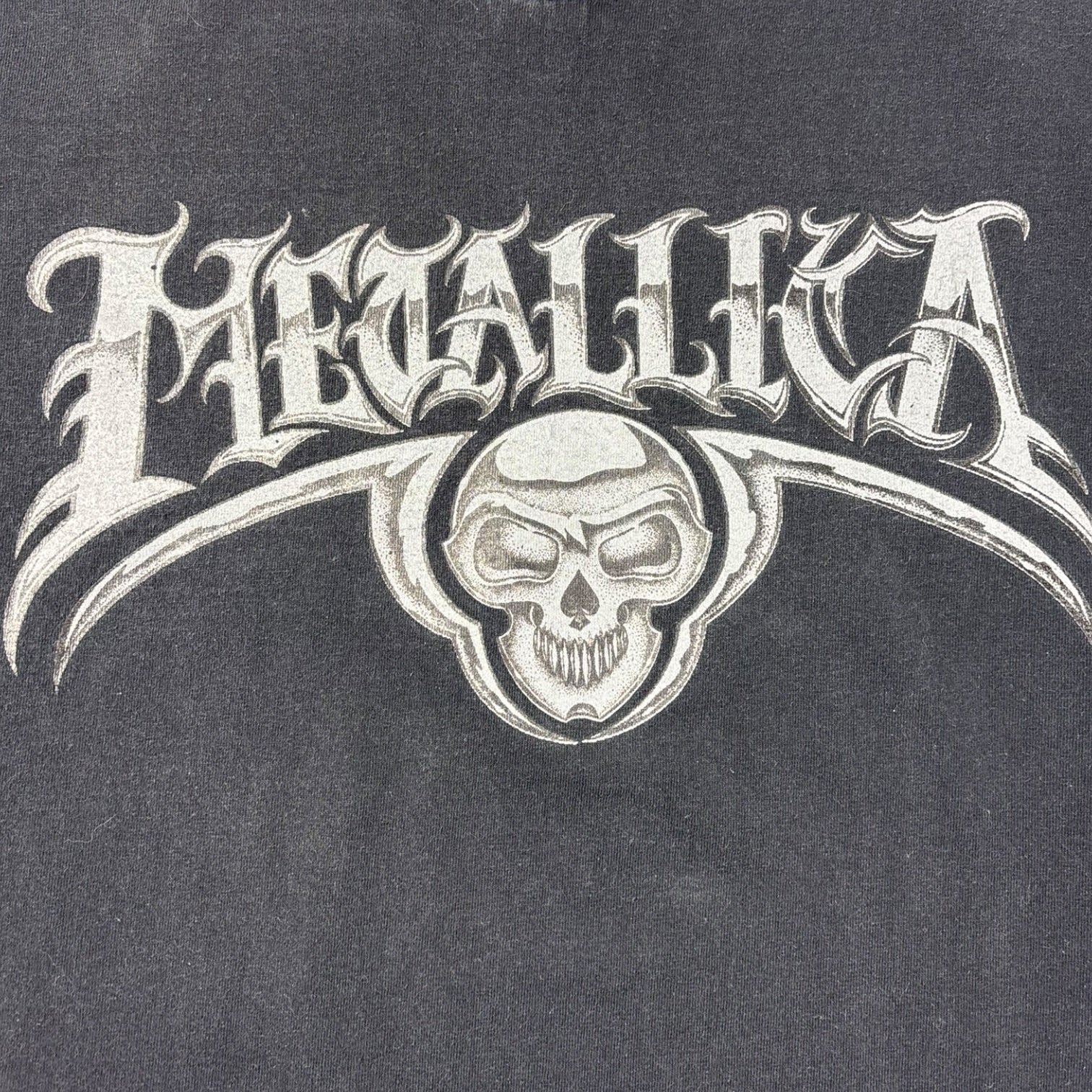 Vintage Metallica Soft Skull L/S T-Shirt Black