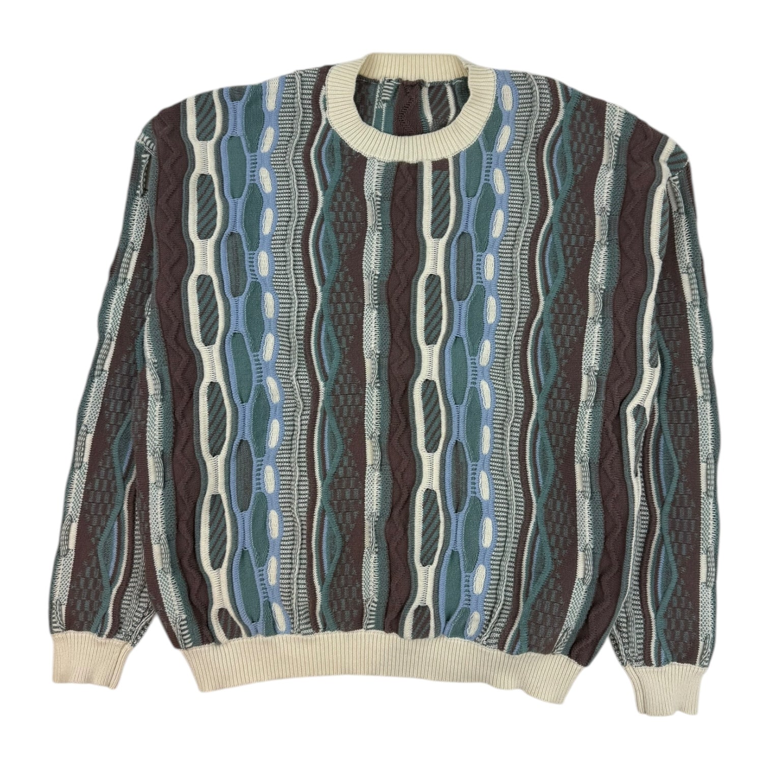 Vintage 3D Knit Sweater