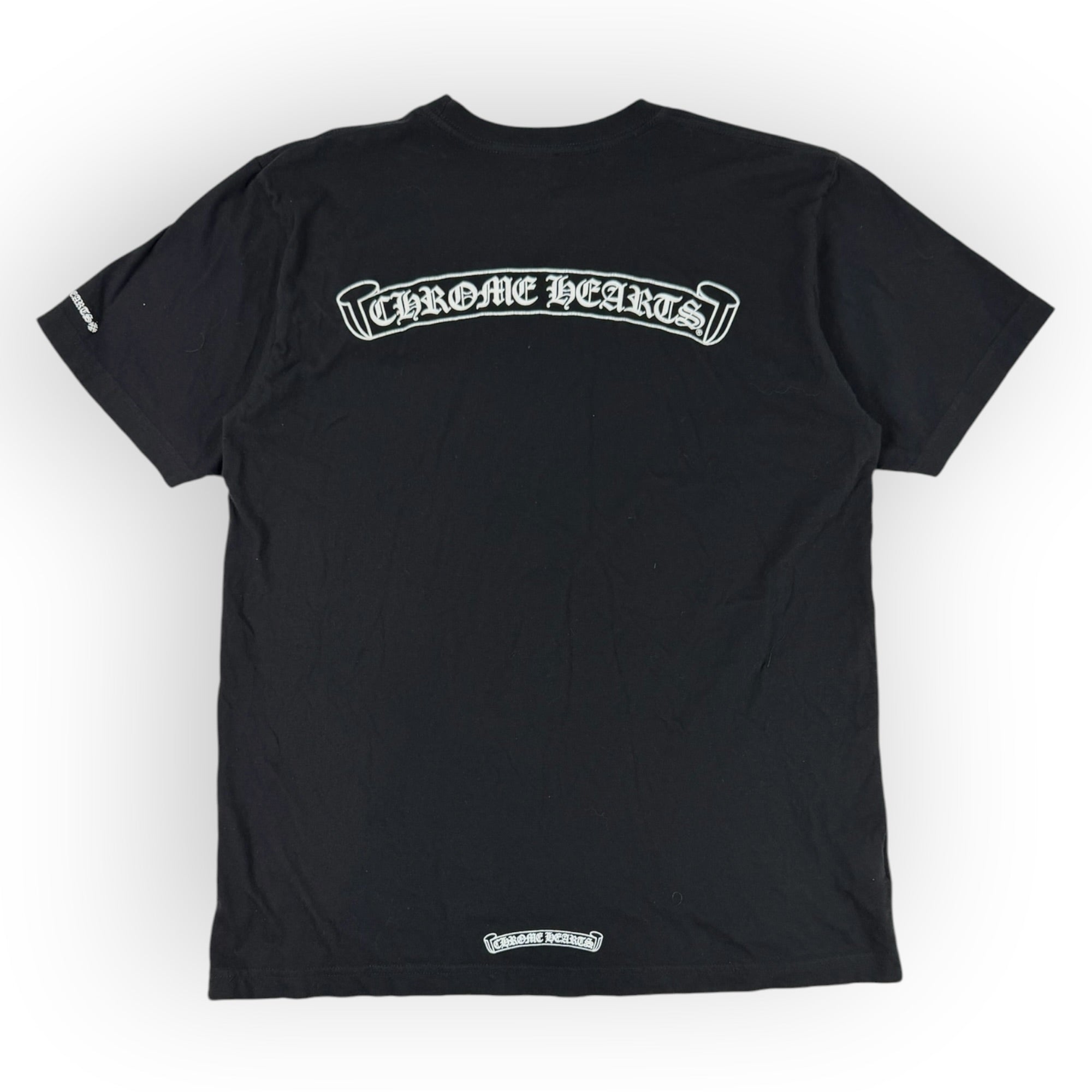 Chrome Hearts Scroll T-Shirt Black