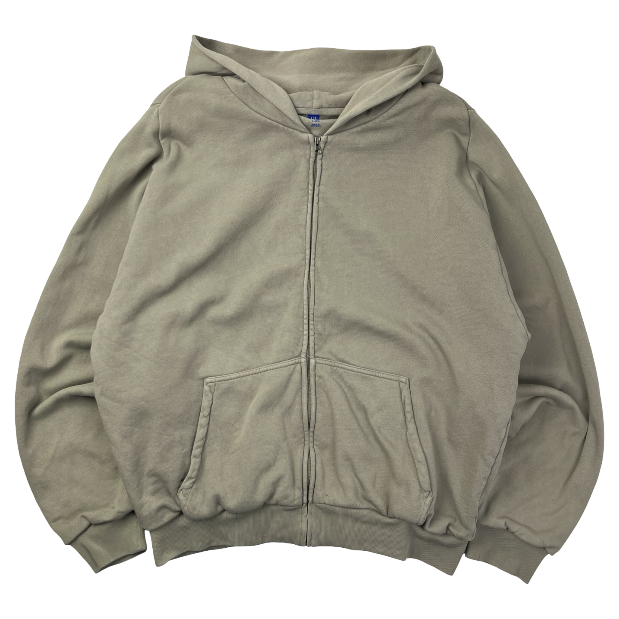 Yeezy X Gap Pullover Full-Zip Light Grey