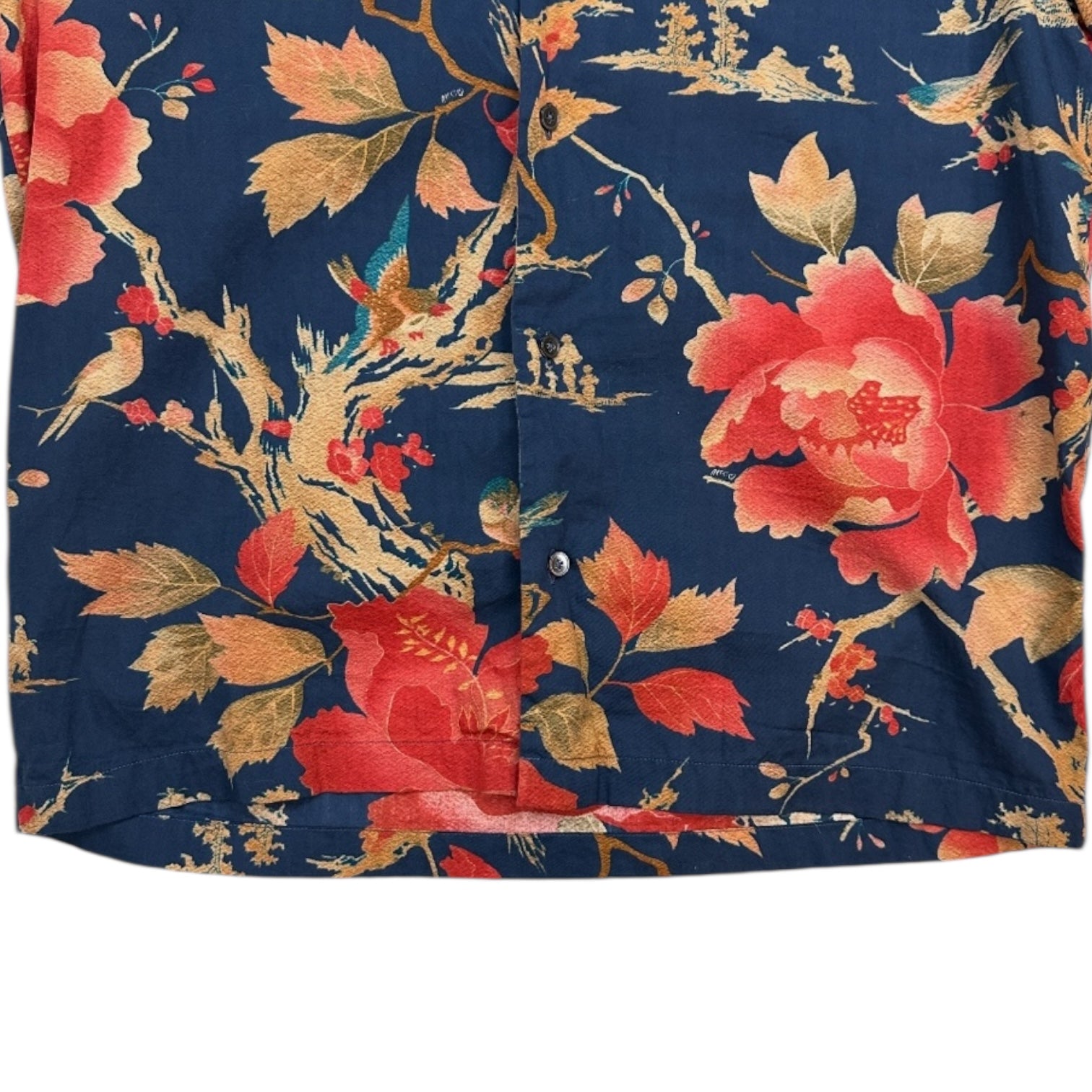 Alexander Mcqueen Floral Button Up