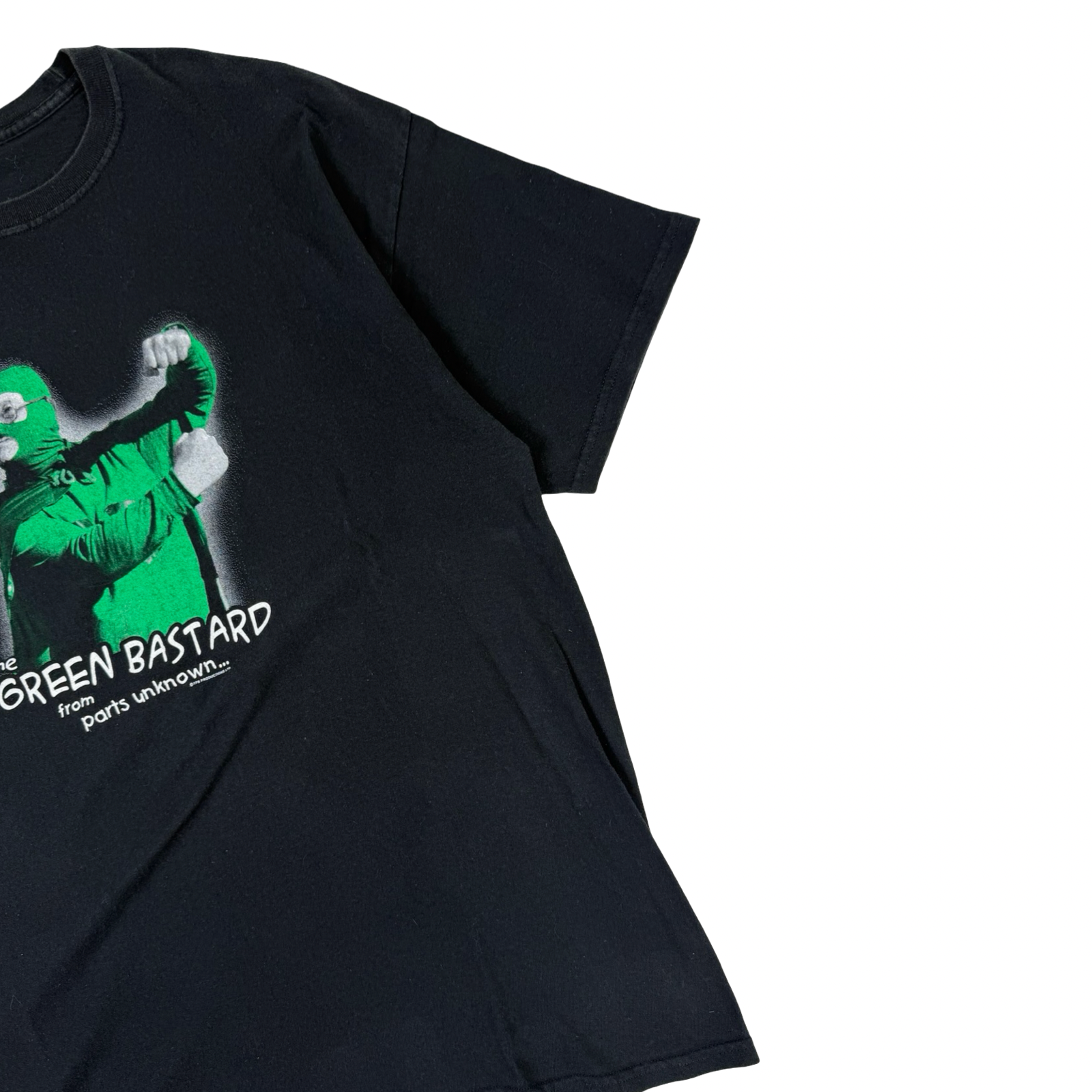 Vintage Trailer Park Boys Green Bastard T-Shirt Black