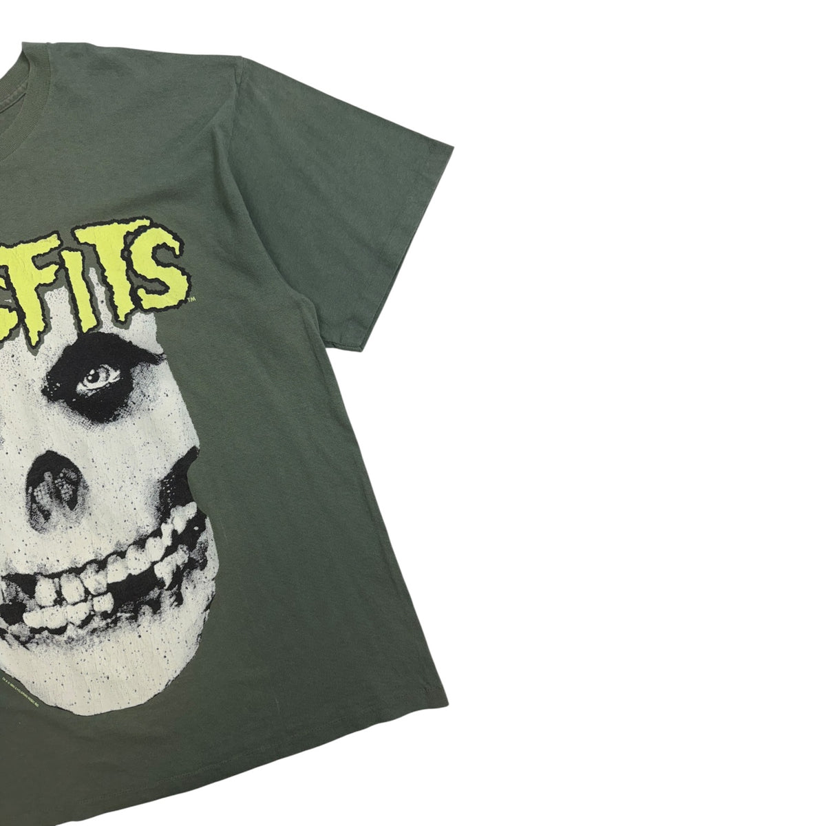 Vintage Misfits Glow in The Dark T-Shirt Green
