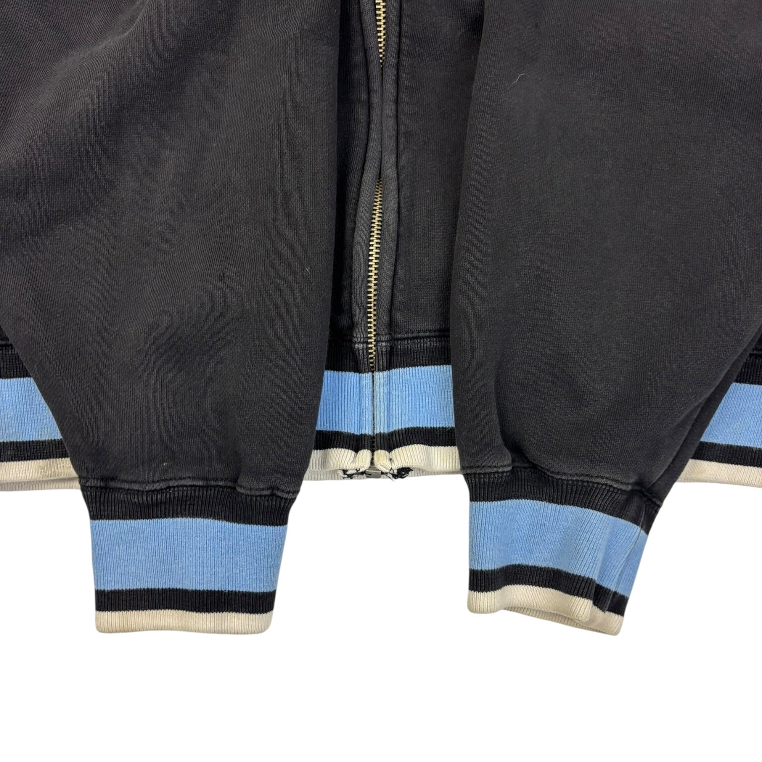 Y2K Fox Racing Embroidered Zip Up Hoodie