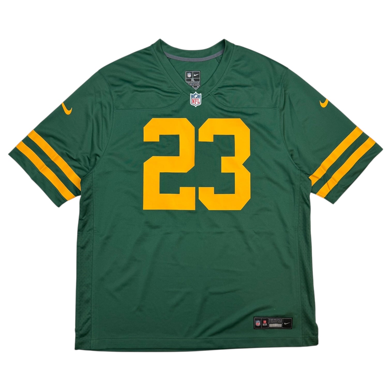 Nike Green Bay Packers Jaire Alexander Home Jersey Green/Yellow