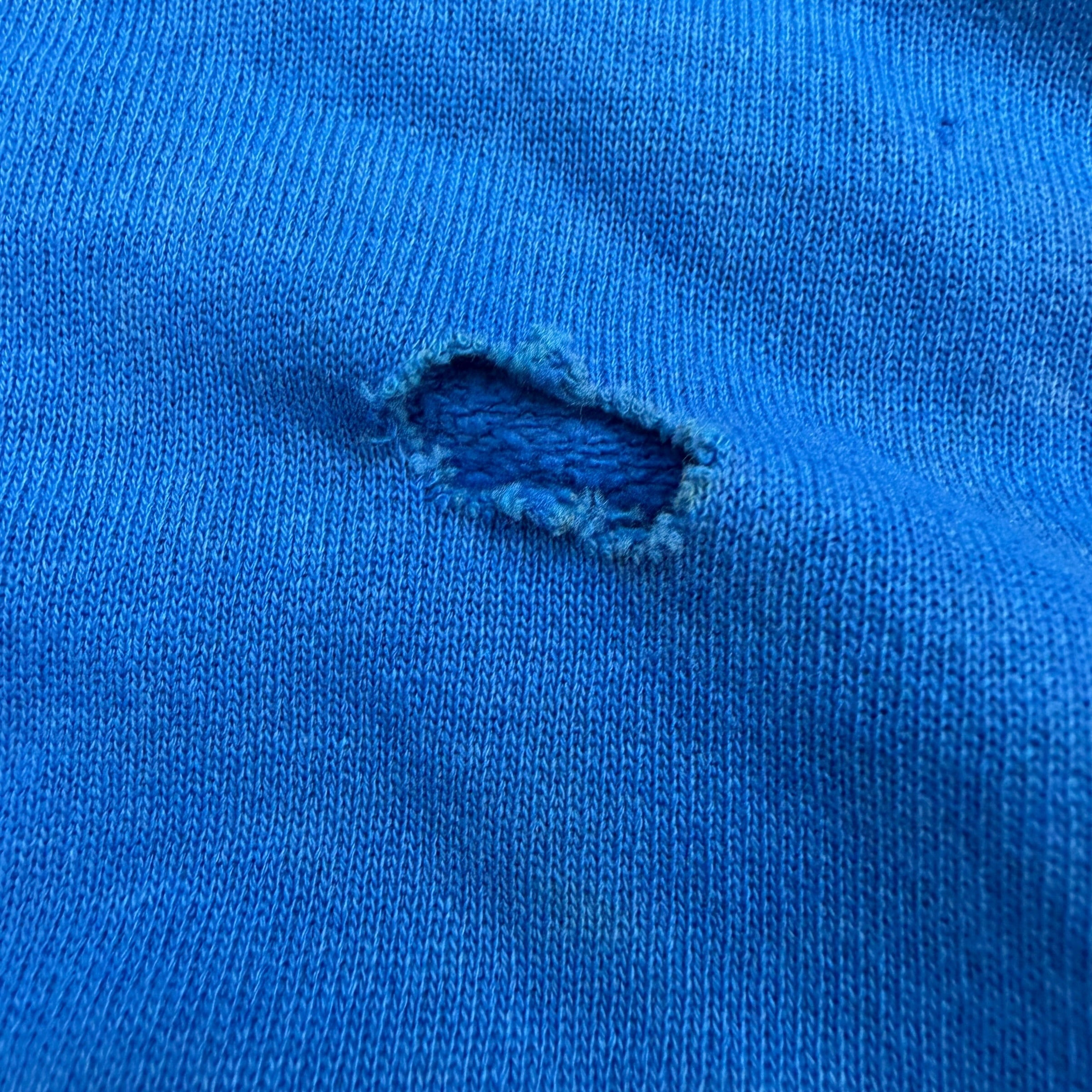 1991 Harley Davidson Quebec Eagle Crewneck Royal Blue