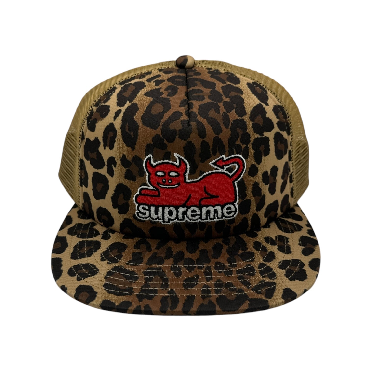 Supreme x Toy Machine Trucker Hat Leopard