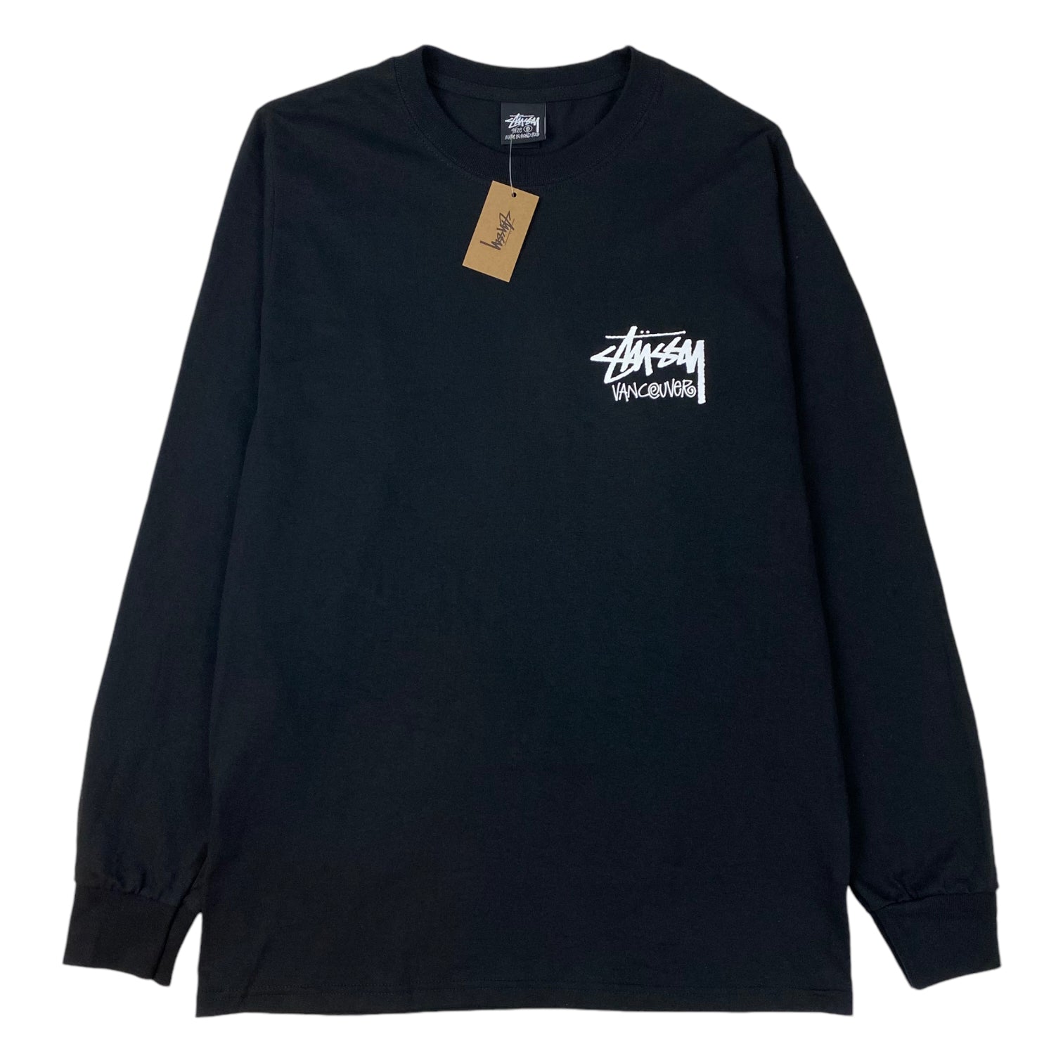 Stüssy Vancouver Chapter Long Sleeve T-Shirt Black