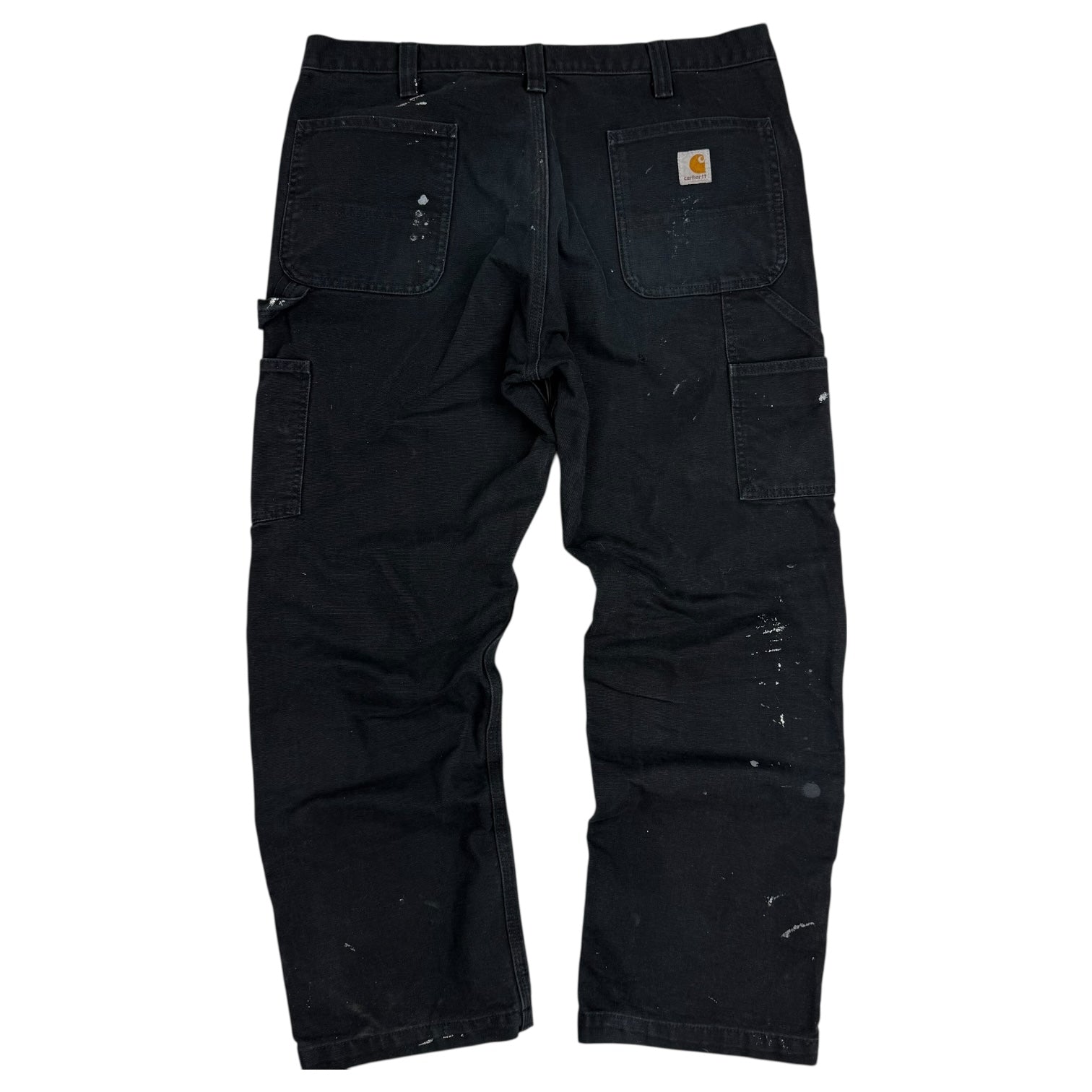 Vintage Carhartt Double Knee Cargo Pants Black