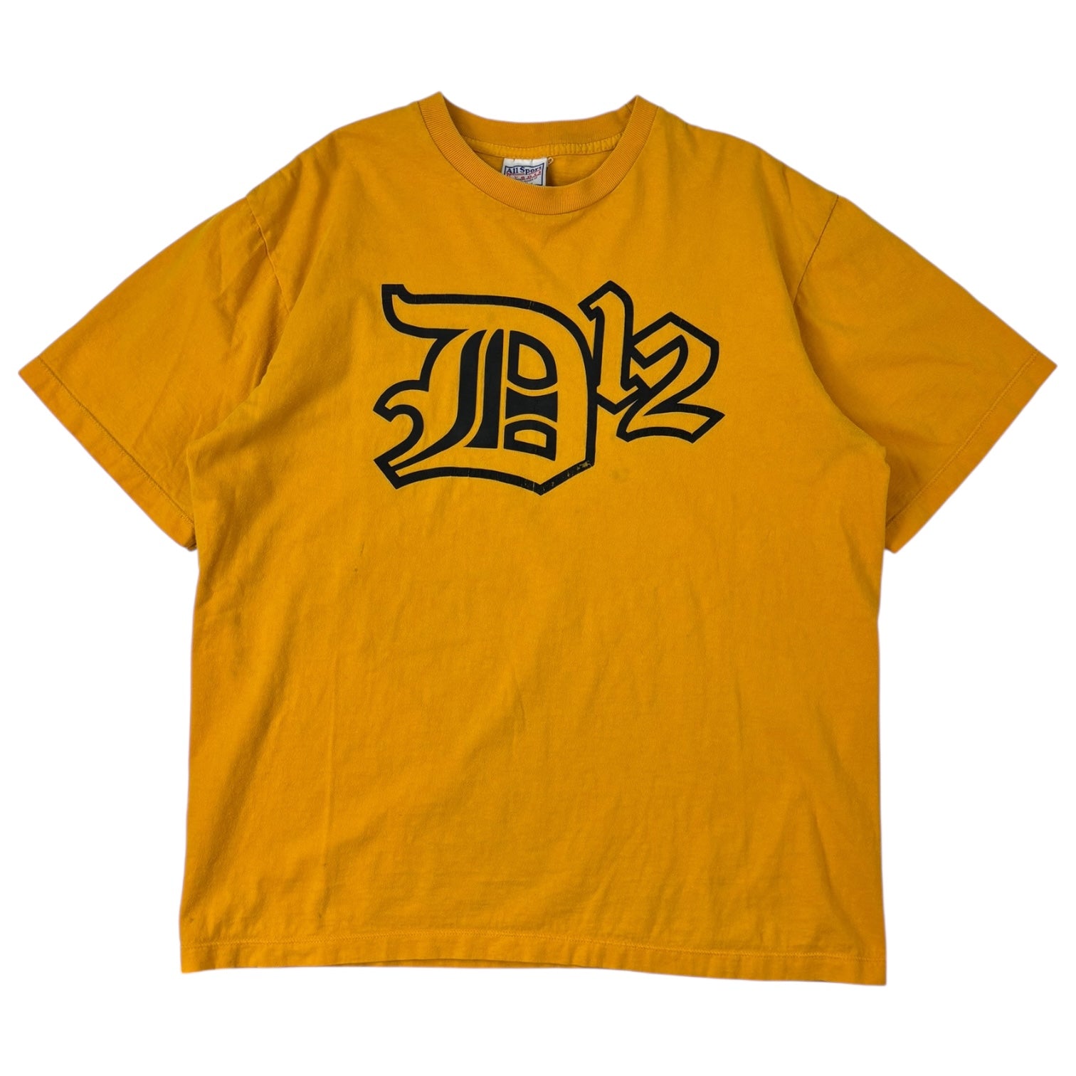 Vintage D12 Shady Records T-Shirt Yellow