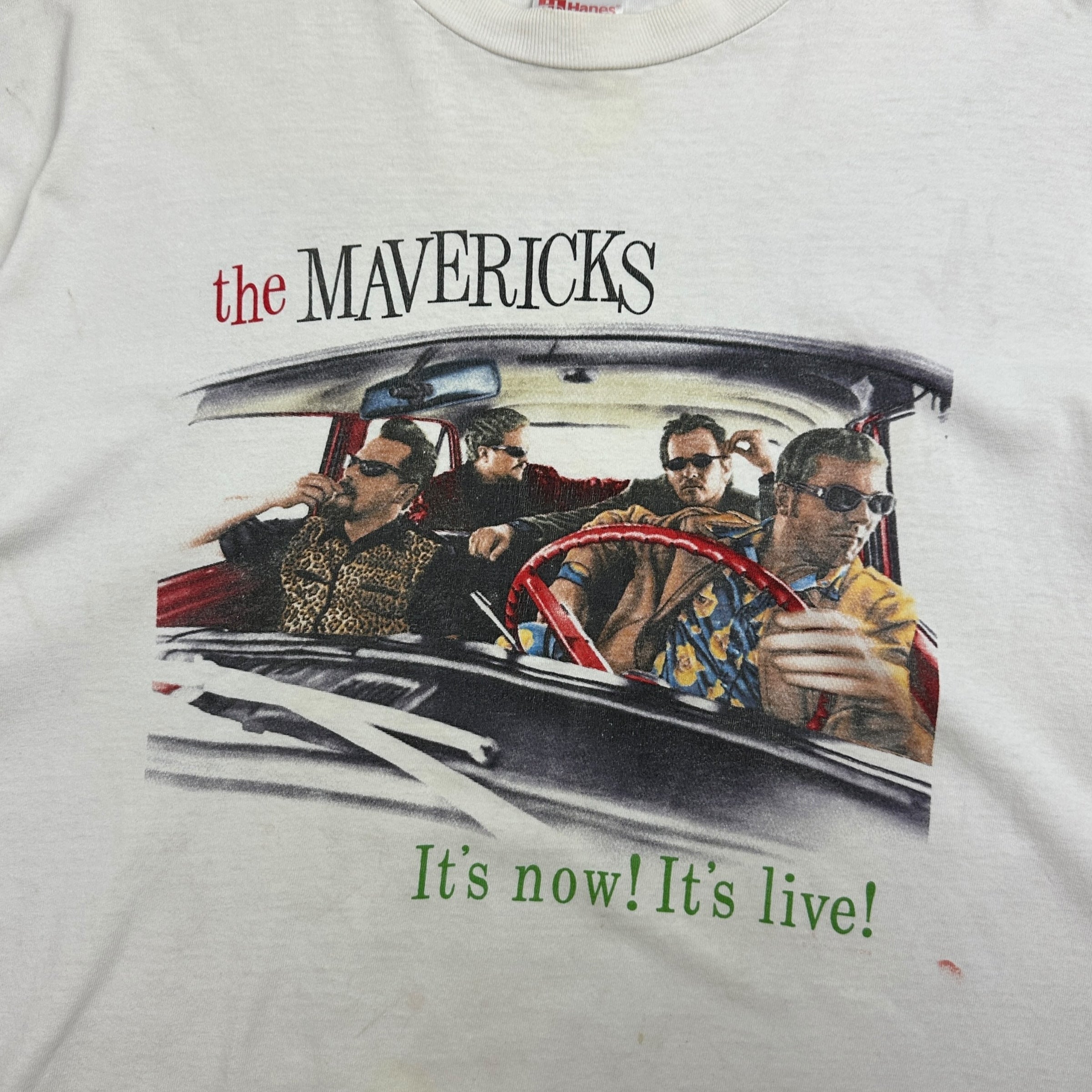 1998 The Mavericks Tour Tee White