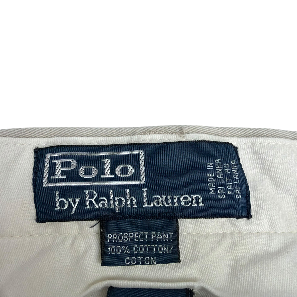 Vintage Polo Ralph Lauren Prospect Pant Cream