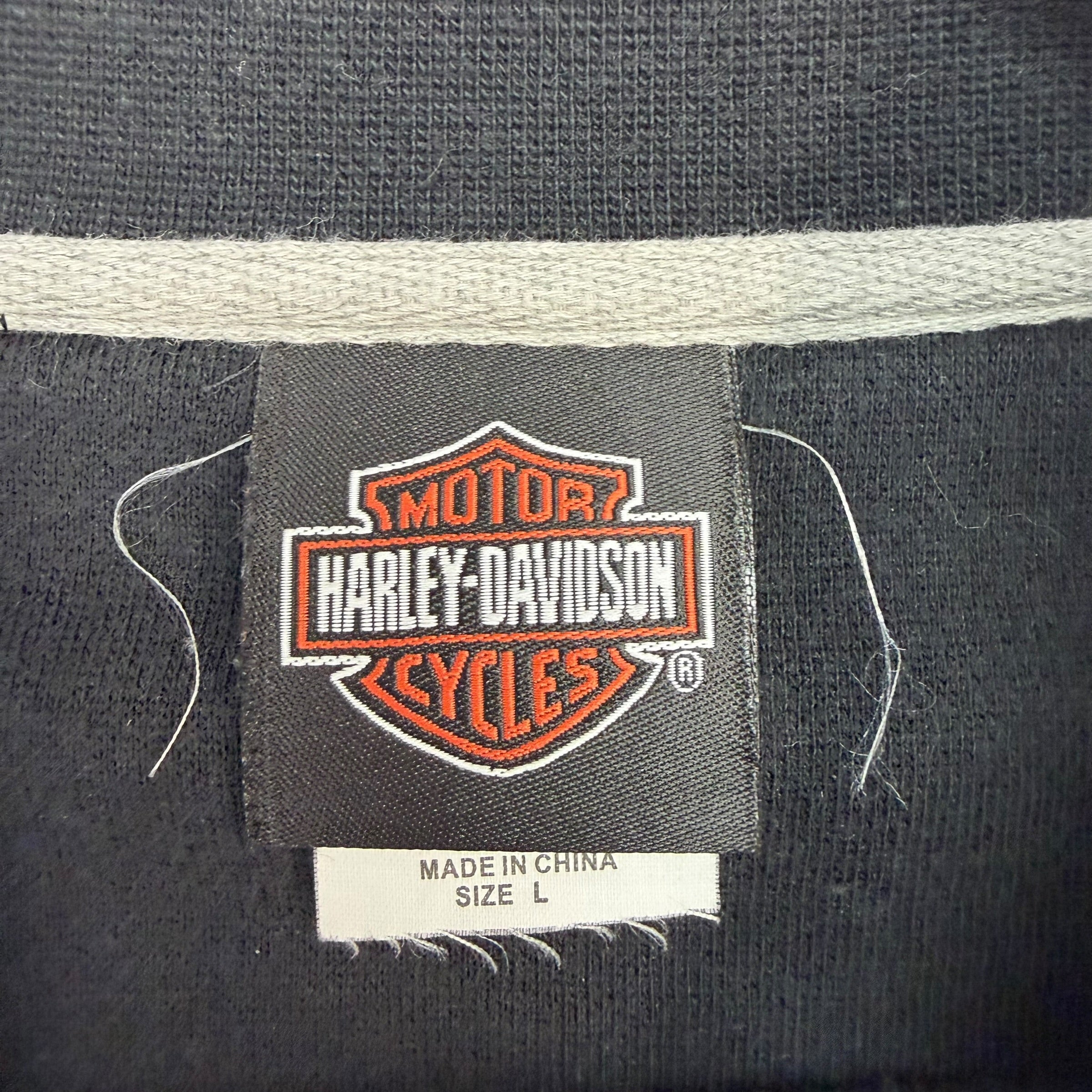 Vintage Harley Davidson Of Edmonton Crewneck Black