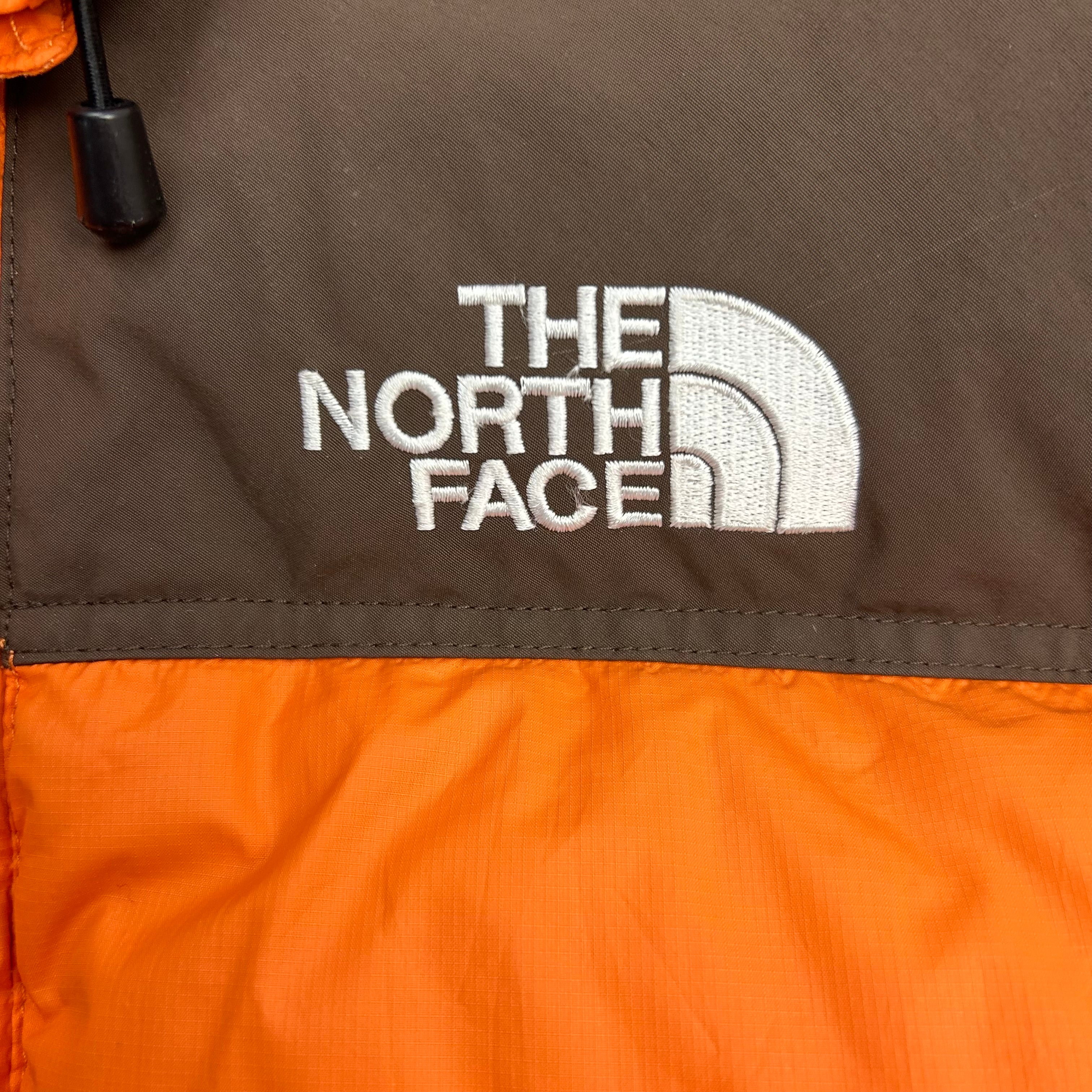 The North Face 800 Wind Stopper Puffer Jacket Orange