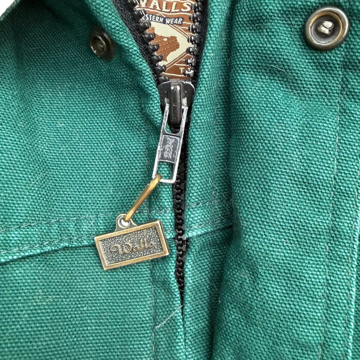 Vintage Walls Western Wear Chore Coat Green