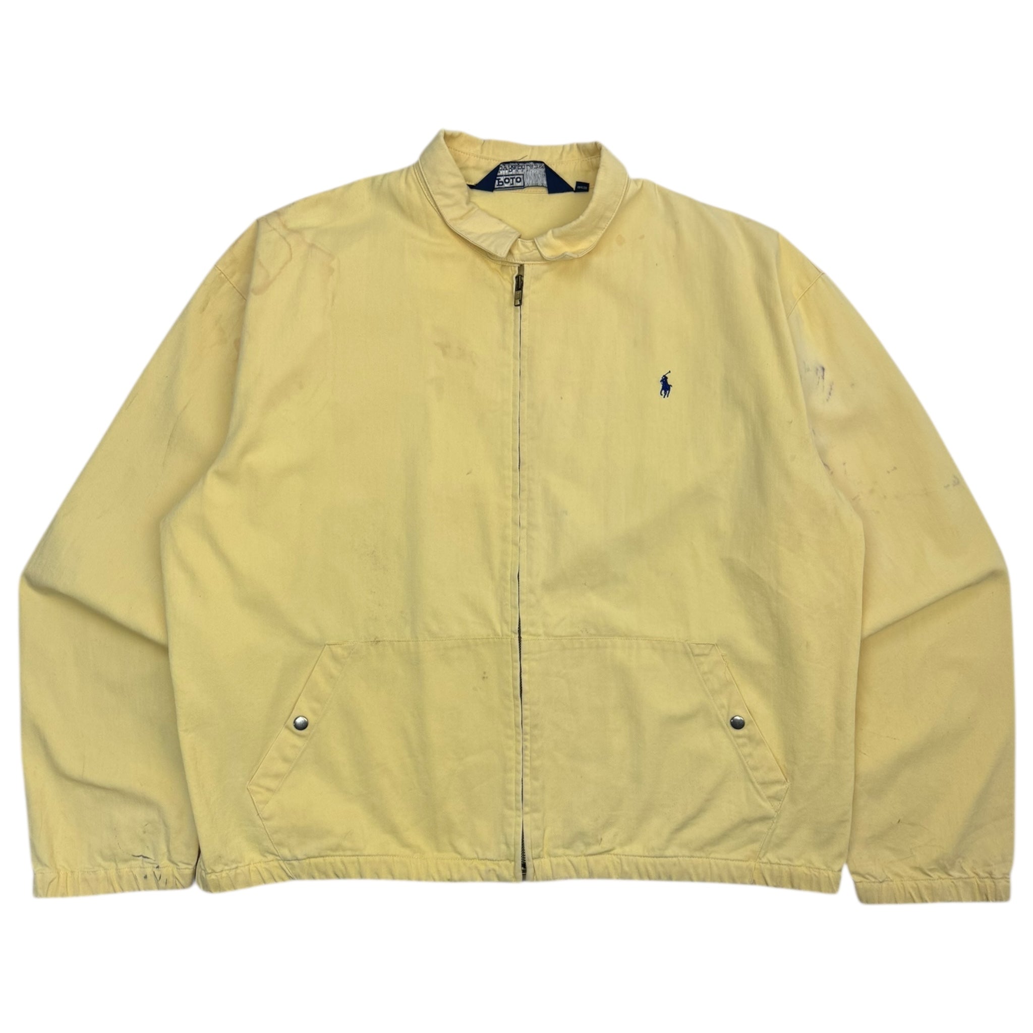 Vintage Polo Ralph Lauren Harrington Yellow Jacket