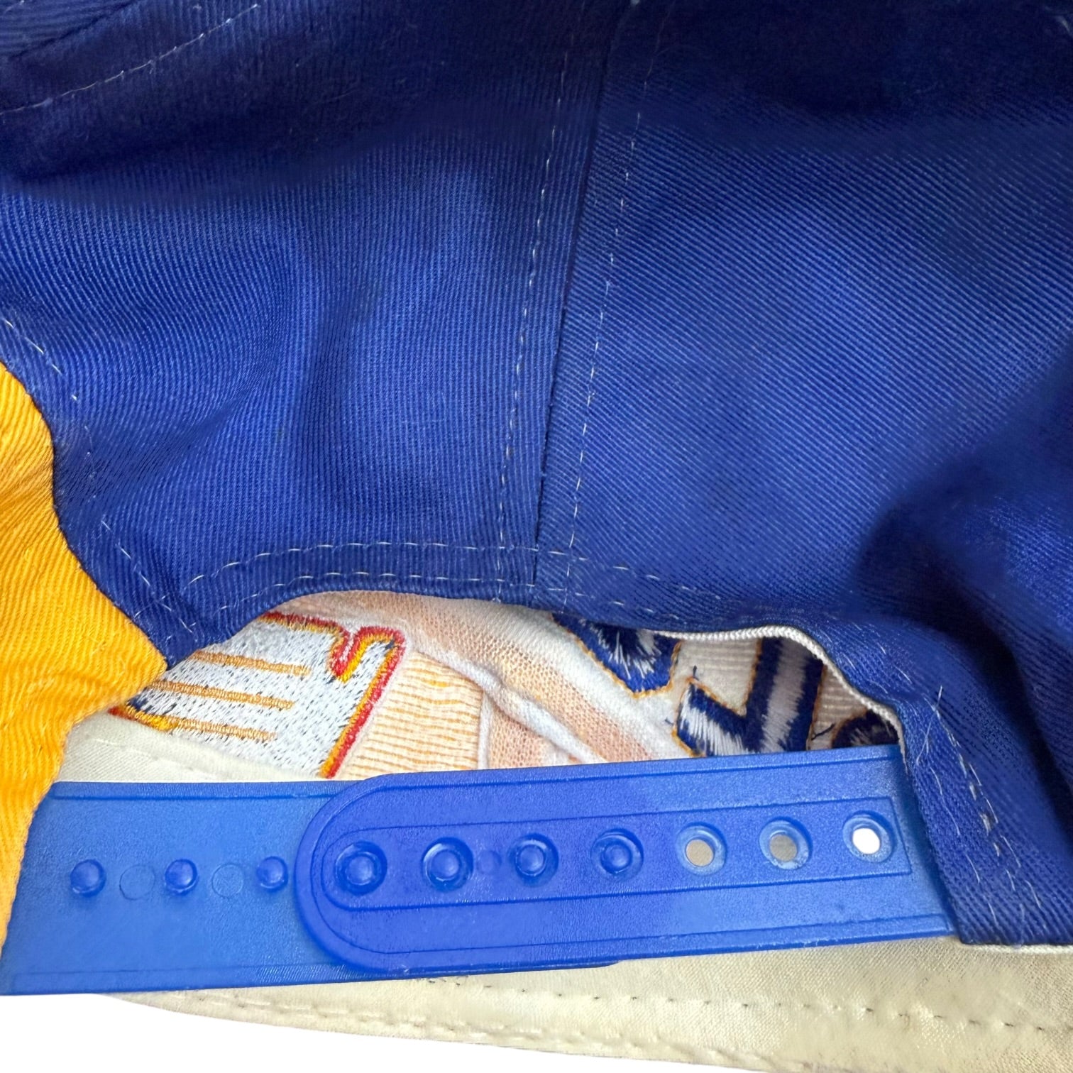 Vintage NHL St Louis Blues Hat Yellow/Blue