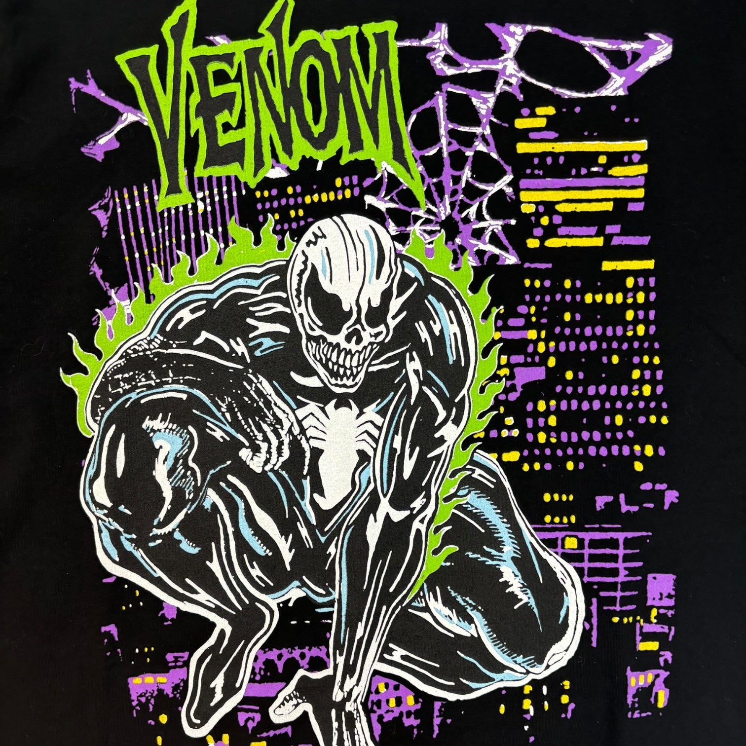 Warren Lotas Venom City T-Shirt Black