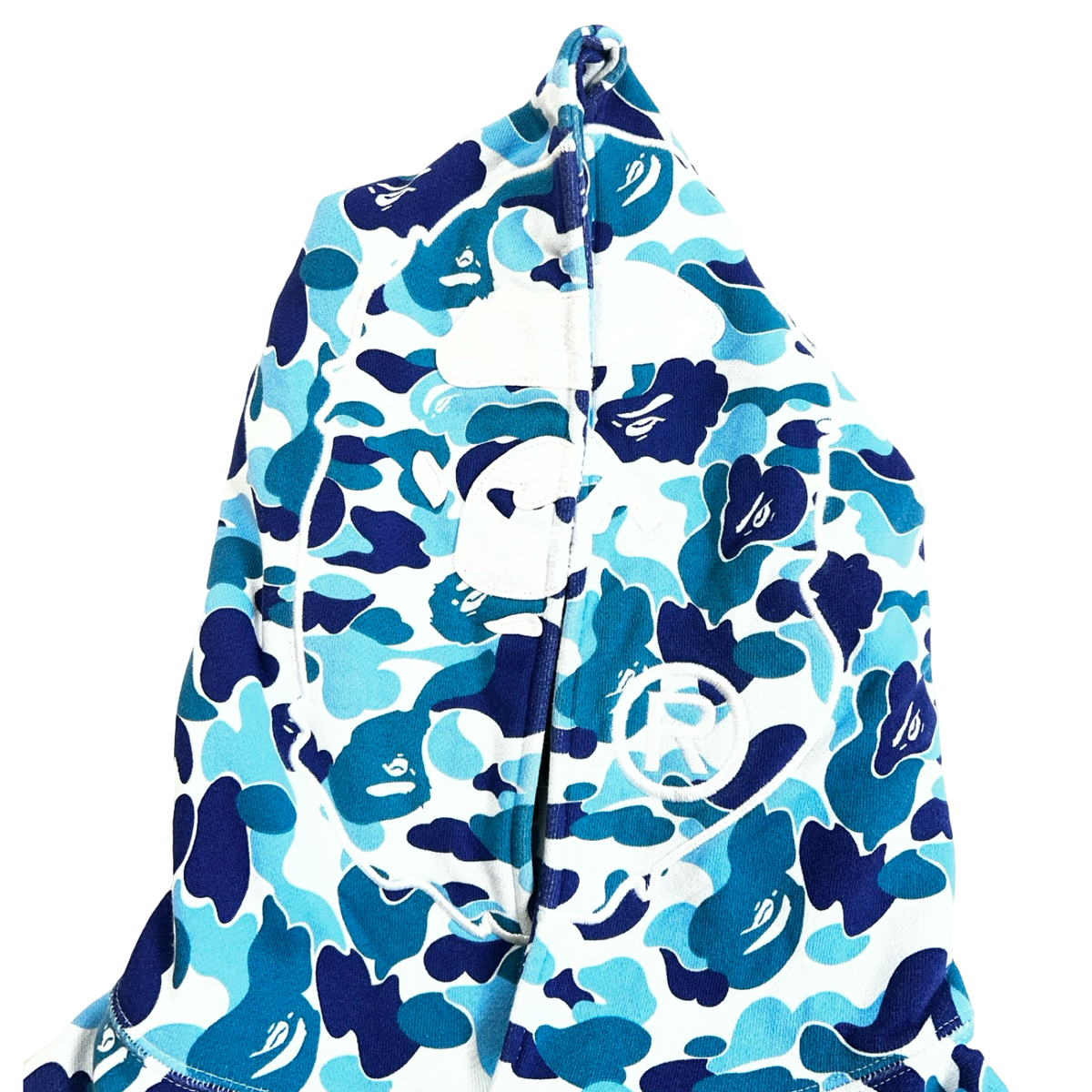 BAPE A Bathing Ape ABC Camo Blue Sweatshirt