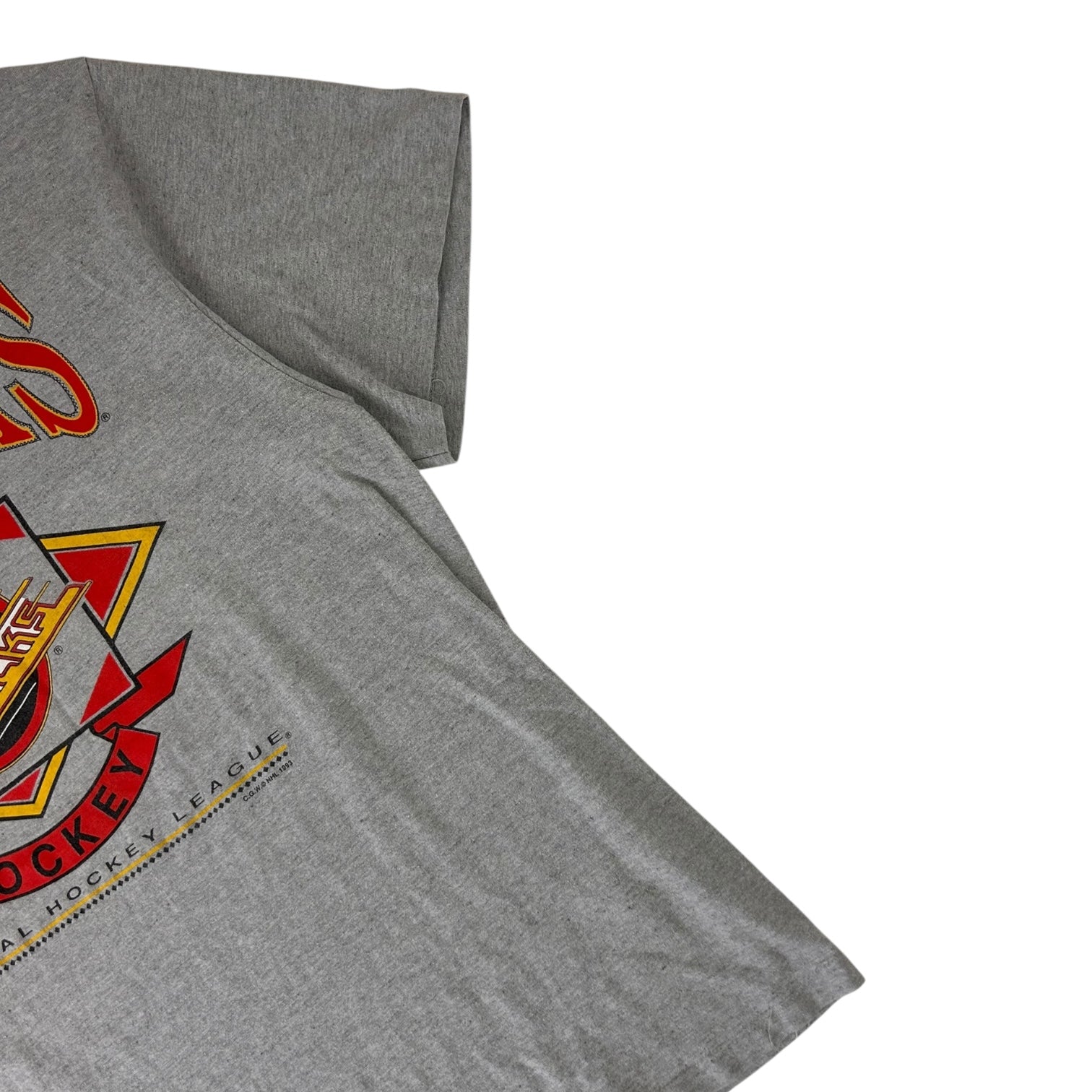 Vintage Vancouver Canucks T-Shirt Grey