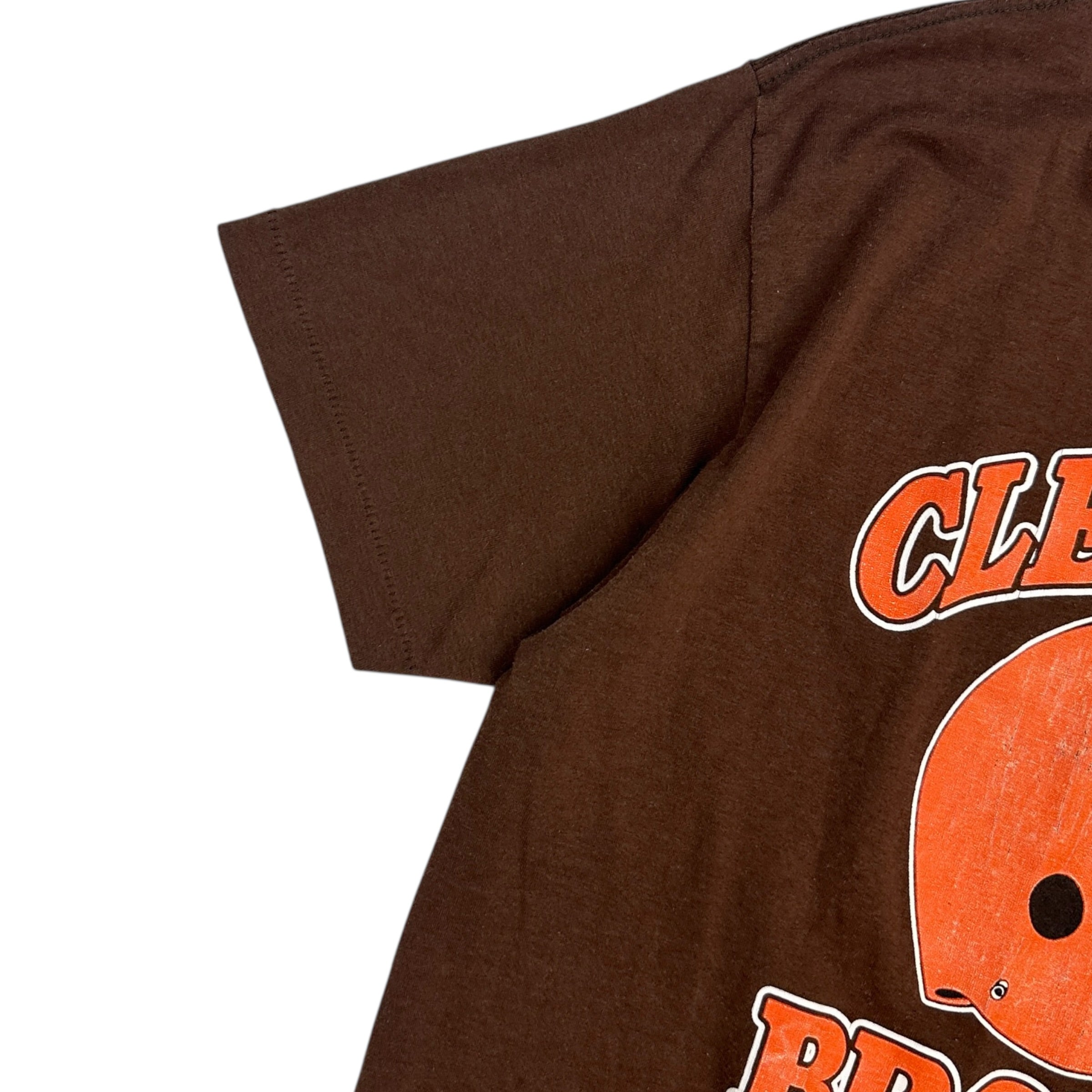Vintage Cleveland Browns NFL Tee Brown/Orange