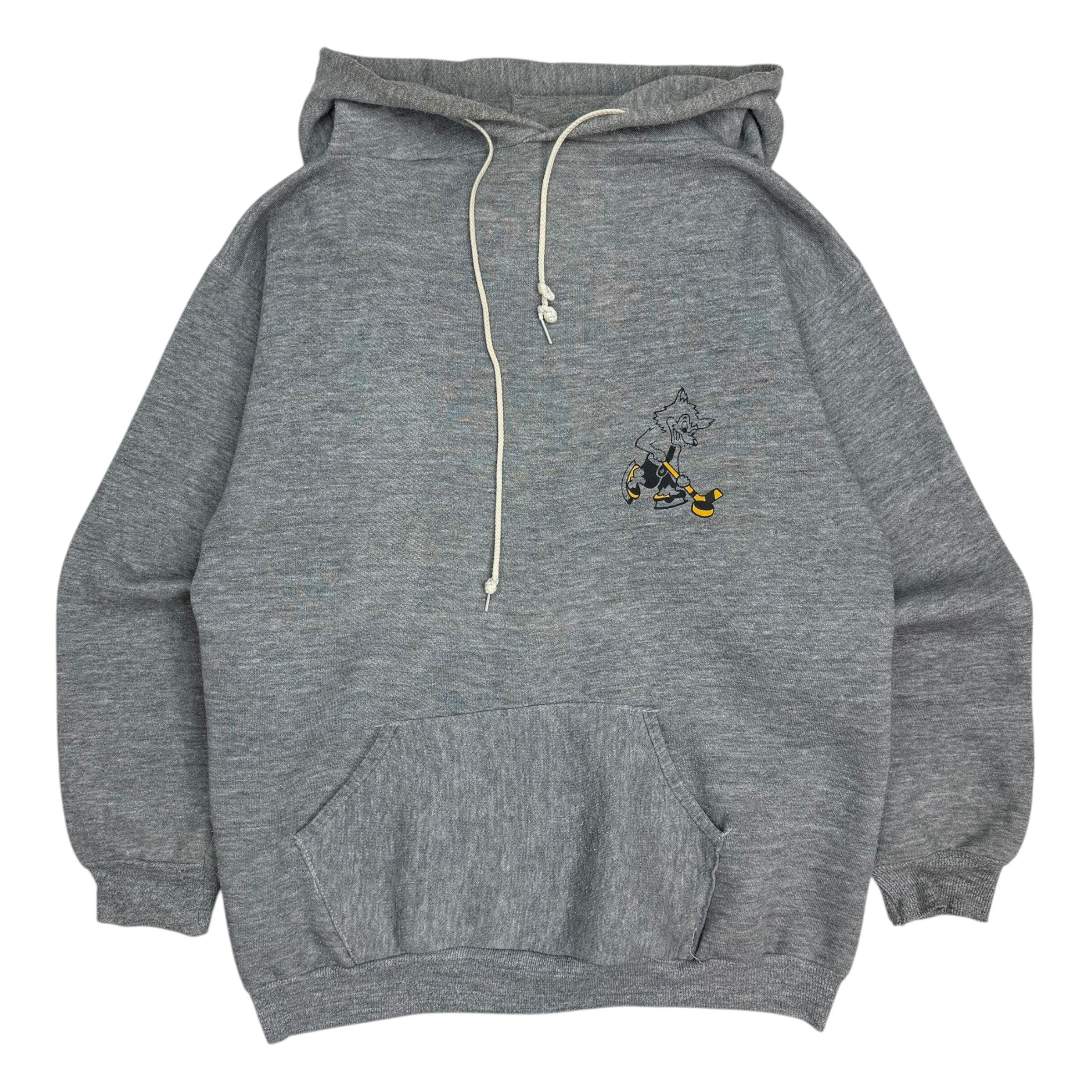 1970s Russell Athletics Hoodie Grey