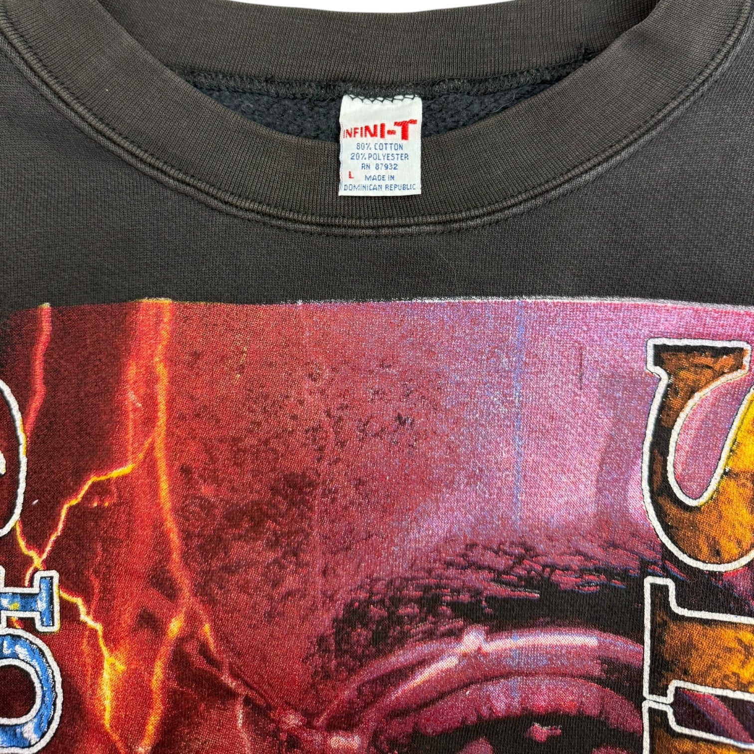 Vintage The Memory Of 2Pac Memorial Crewneck Black