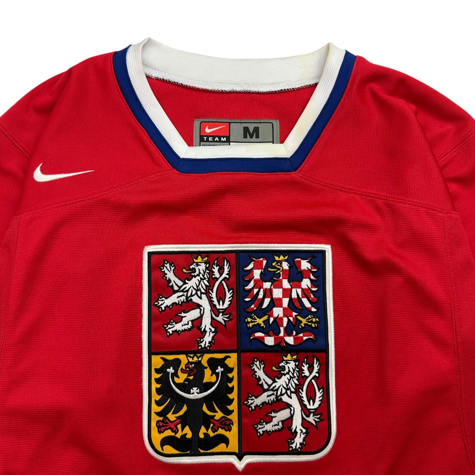 Vintage Nike Czech Republic National Team Hockey Jersey