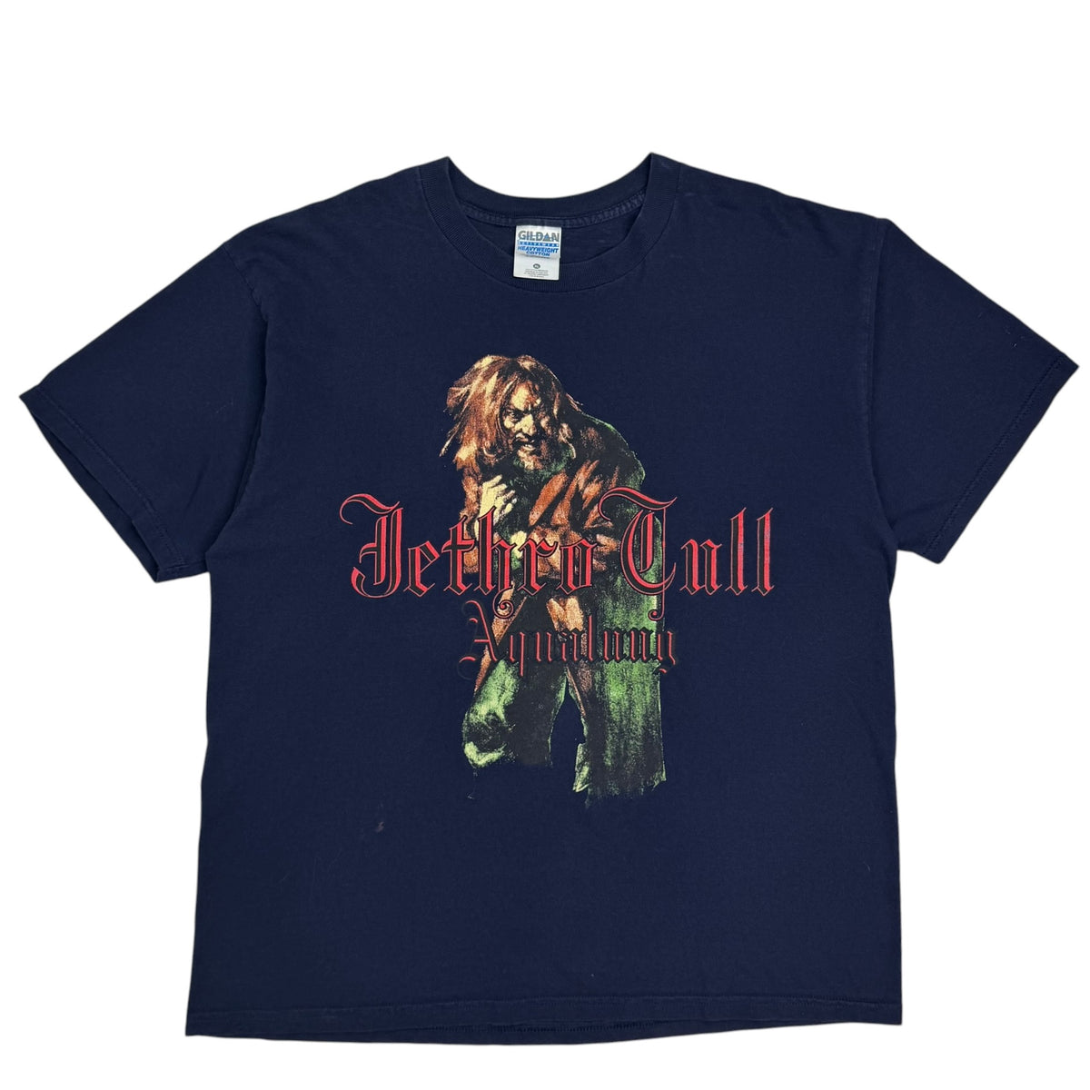 1997 Jethro Tull Aqualung Tour Tee Navy