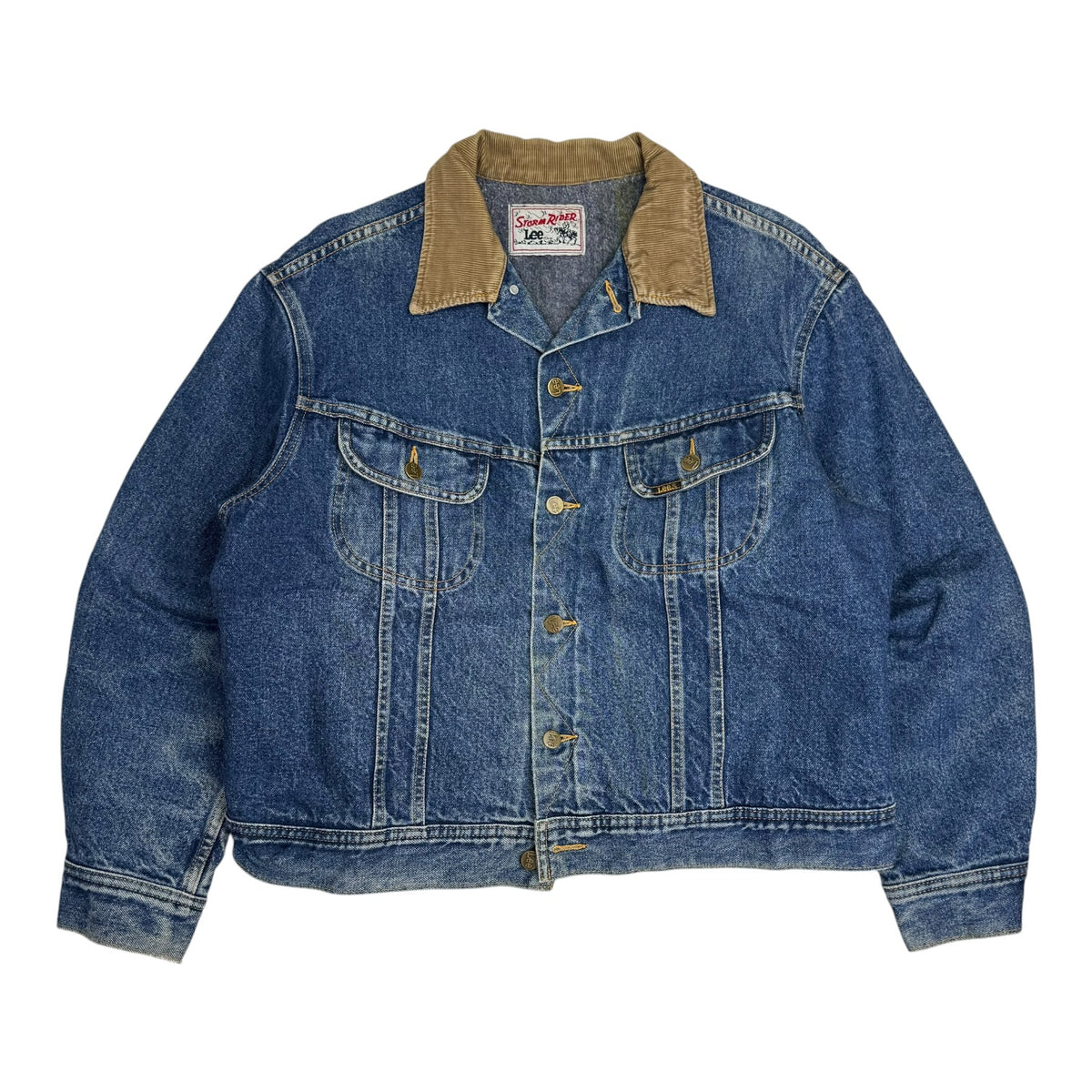Vintage Lee StormRider Jacket Dark Blue
