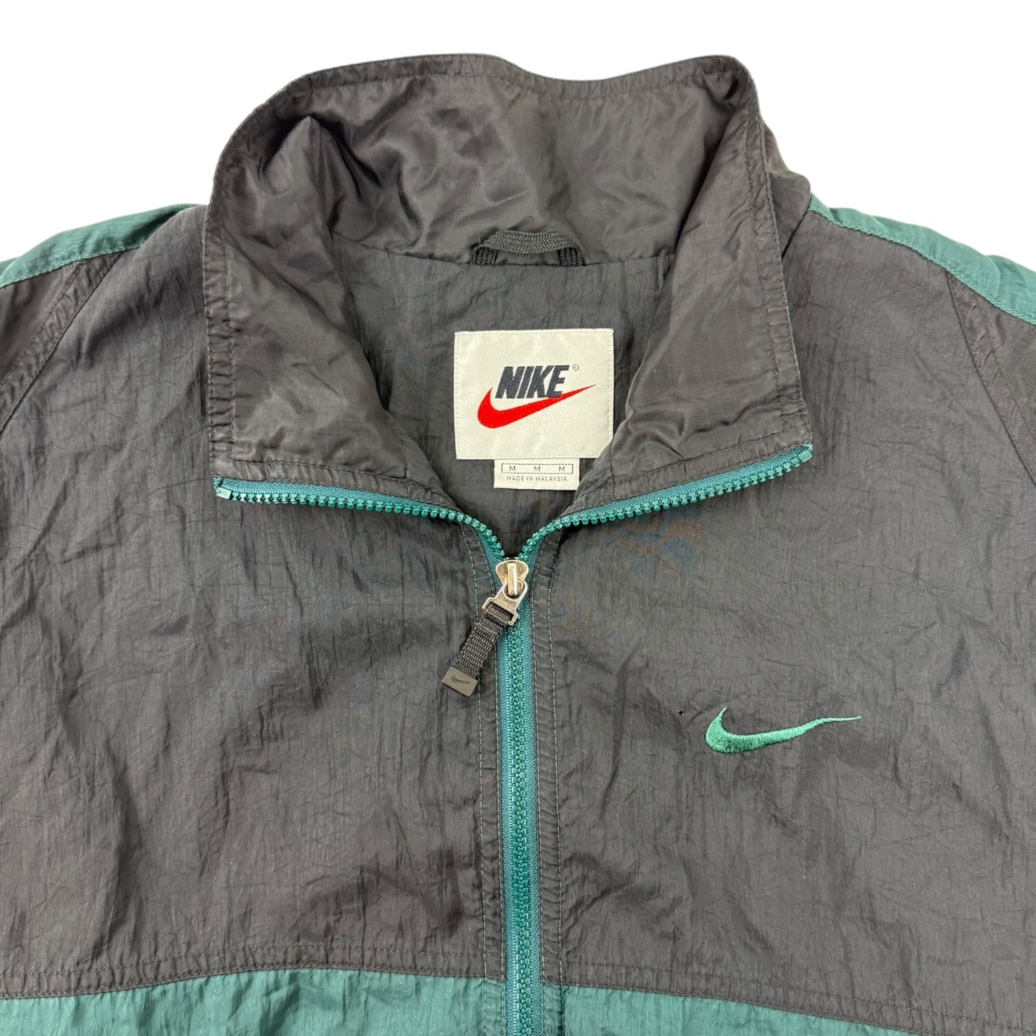 Vintage Nike Windbreaker Green/Black