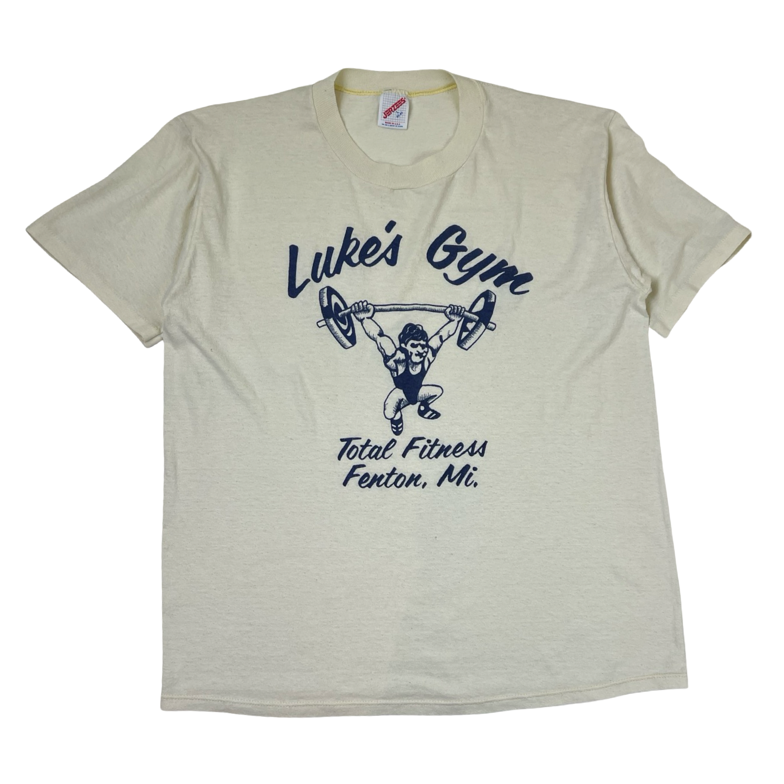 Vintage Jerzees Luke’s Gym Total Fitness T-Shirt