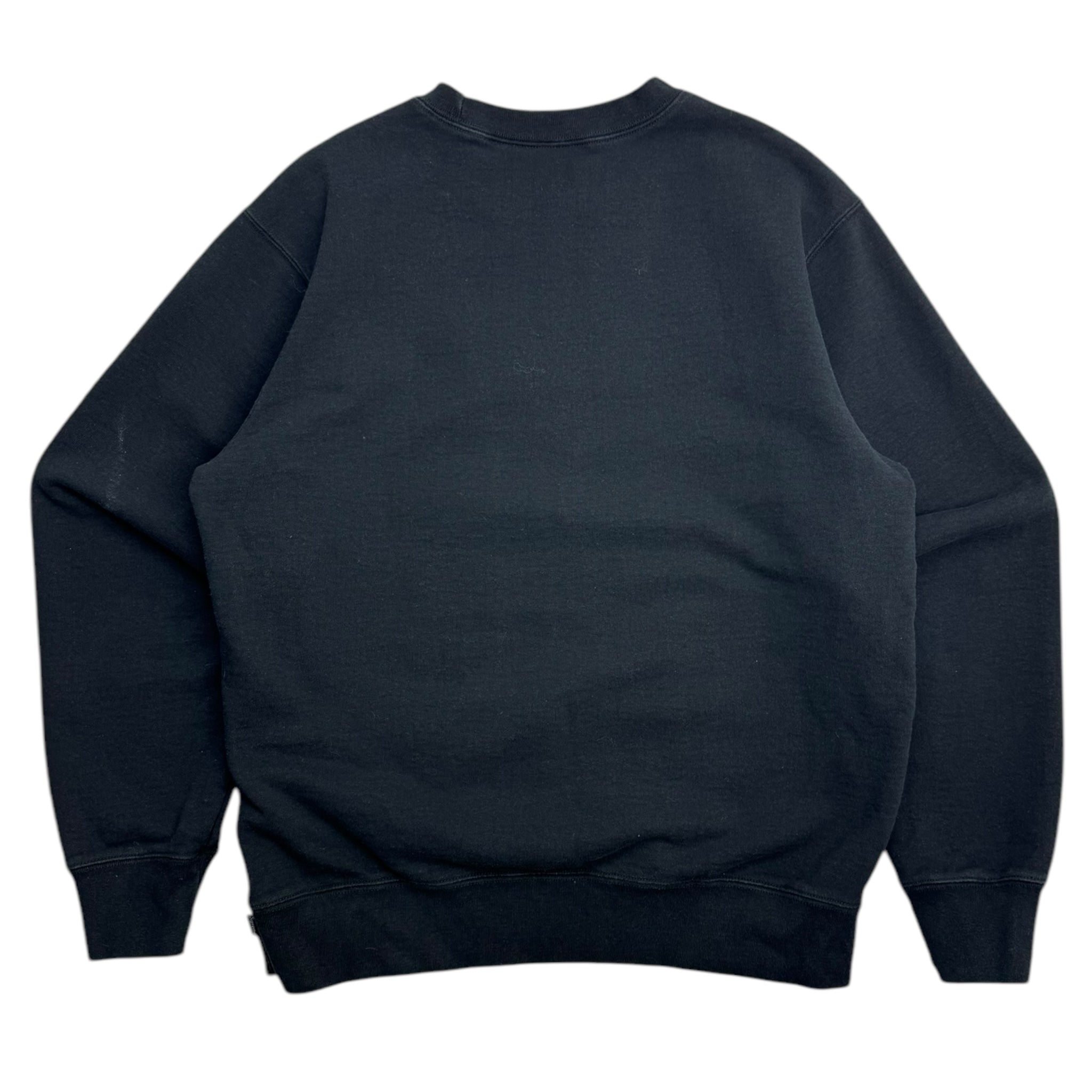 Supreme Cutout Logo Crewneck Black