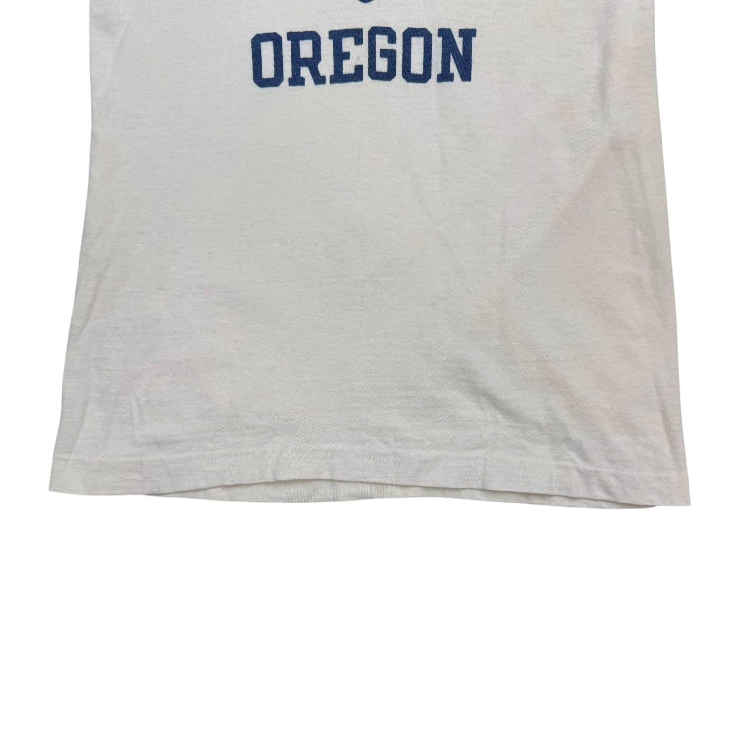 1970s University Of Oregon L/S Tee White