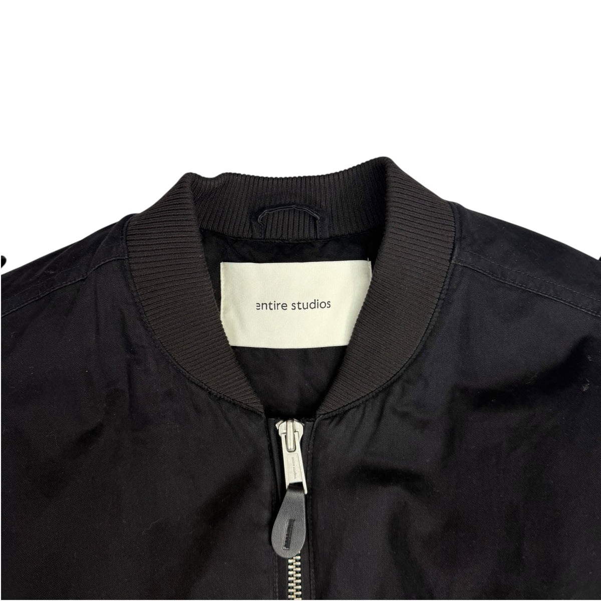 Entire Studios A-4 Bomber Jacket Black