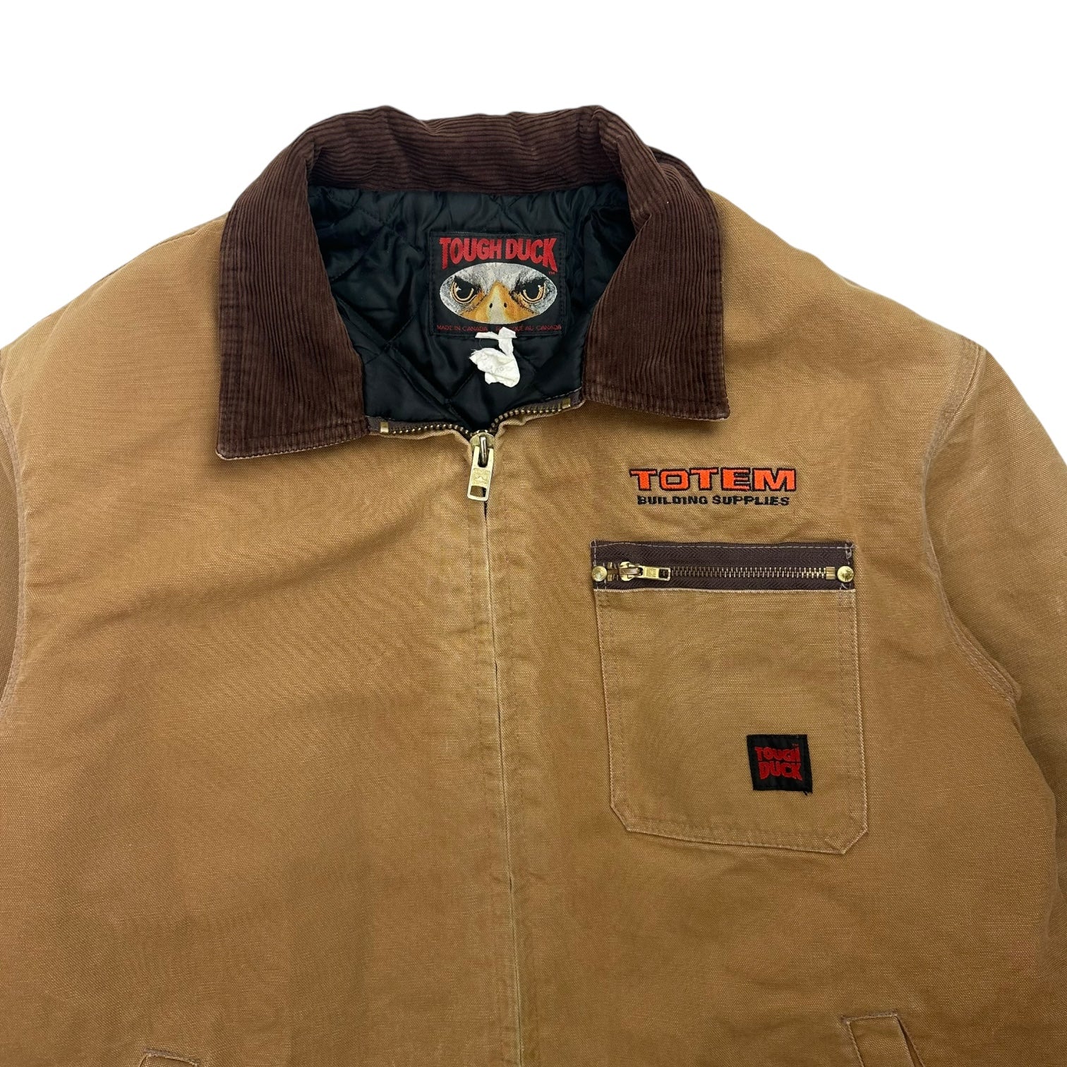 Vintage Tough Duck Chore Jacket Tan