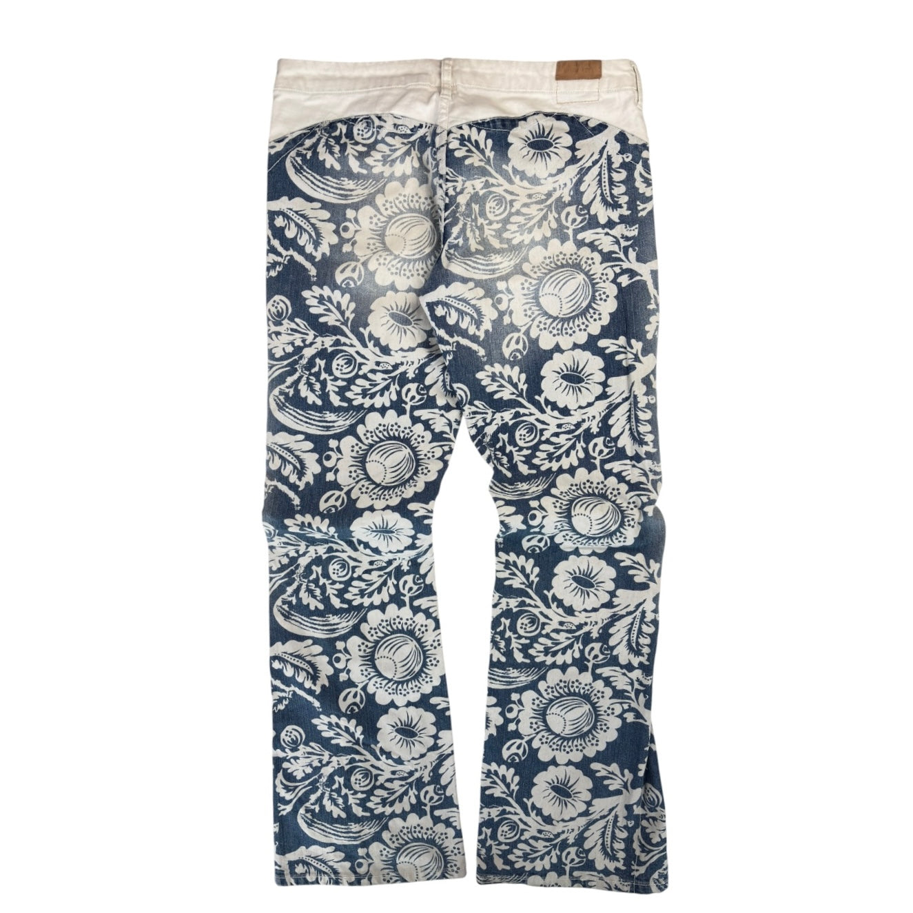 (W) Parasuco Denim Cult Floral Flair Jeans