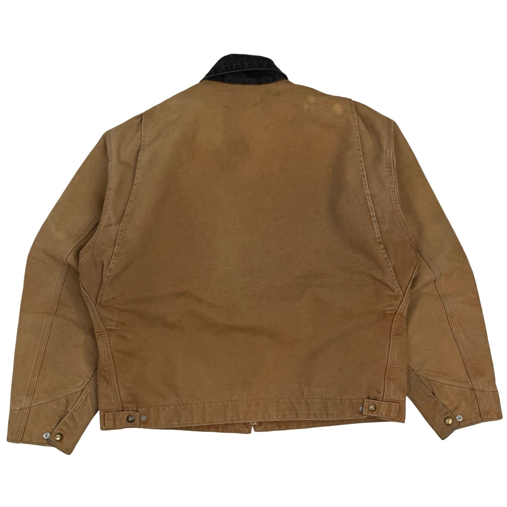 Vintage Carhartt Detroit Jacket Blanket Lined Brown