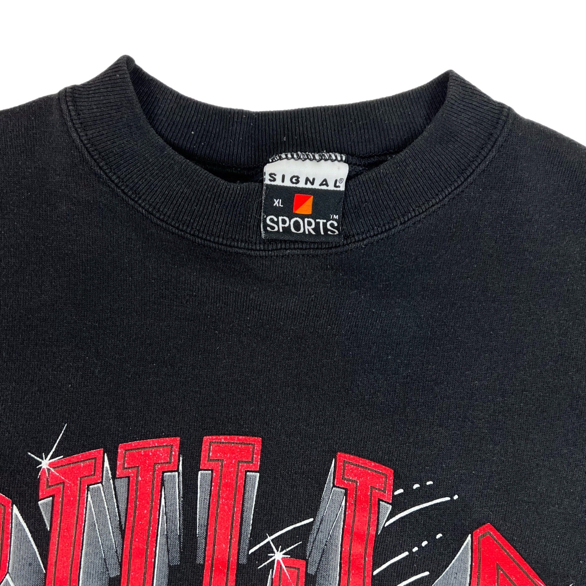 1992 Chicago Bulls Crewneck - Black Vintage Sweatshirt
