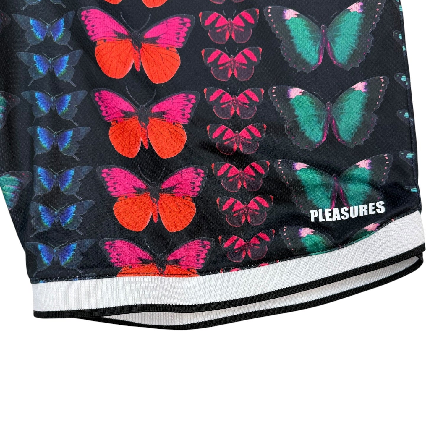 Pleasures Butterfly Basketball Shorts Black