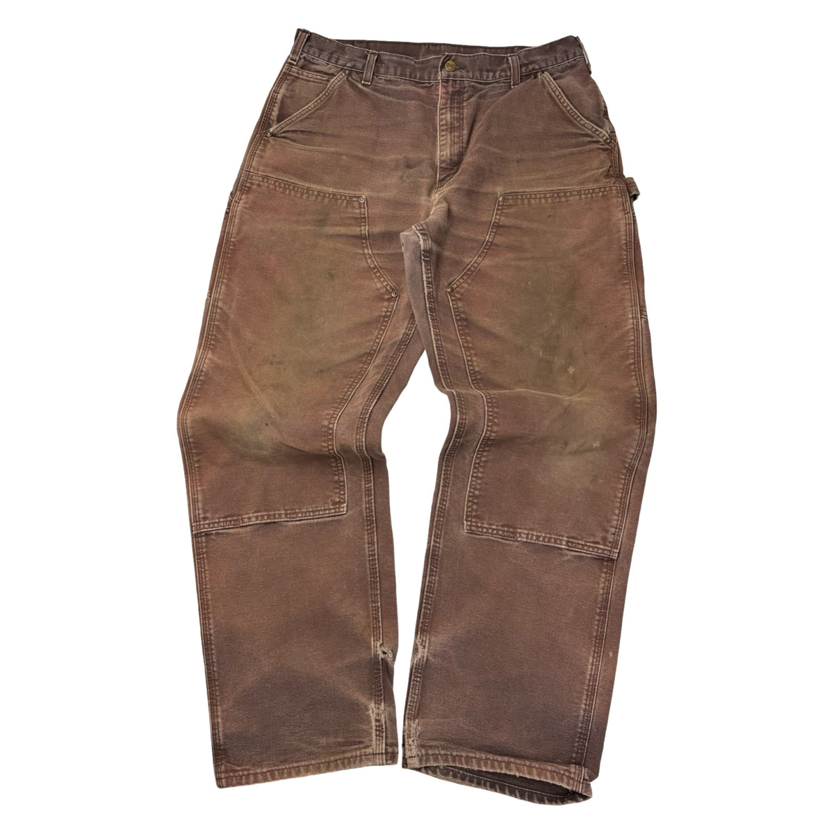 Vintage Carhartt Double Knee Carpenter Pant Dark Brown