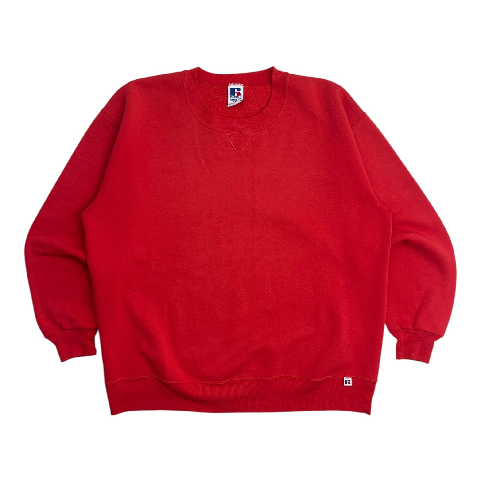 Vintage Russel Athletic Crewneck Faded Red