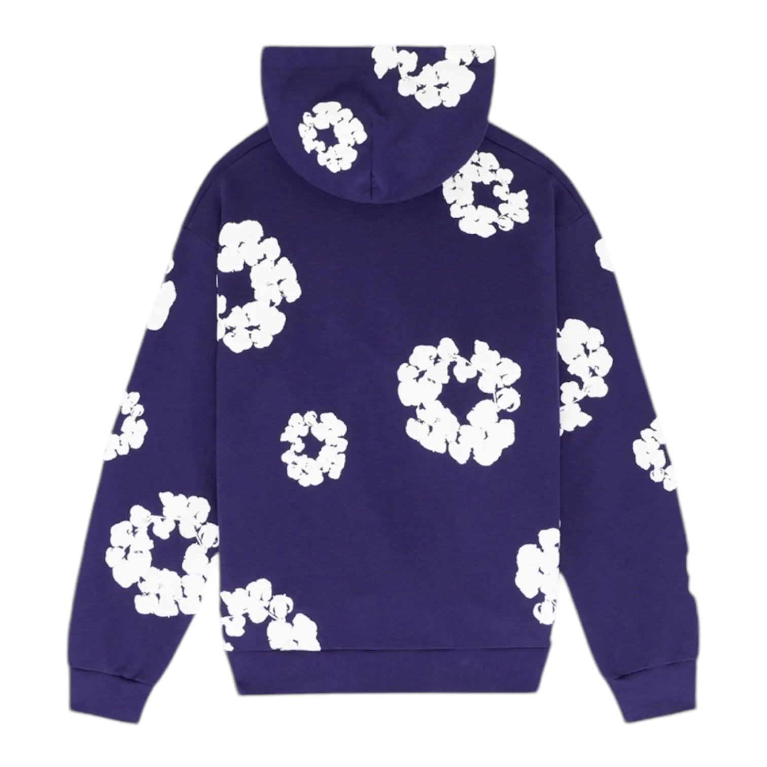 Denim Tears Cotton Wreath Hoodie Purple