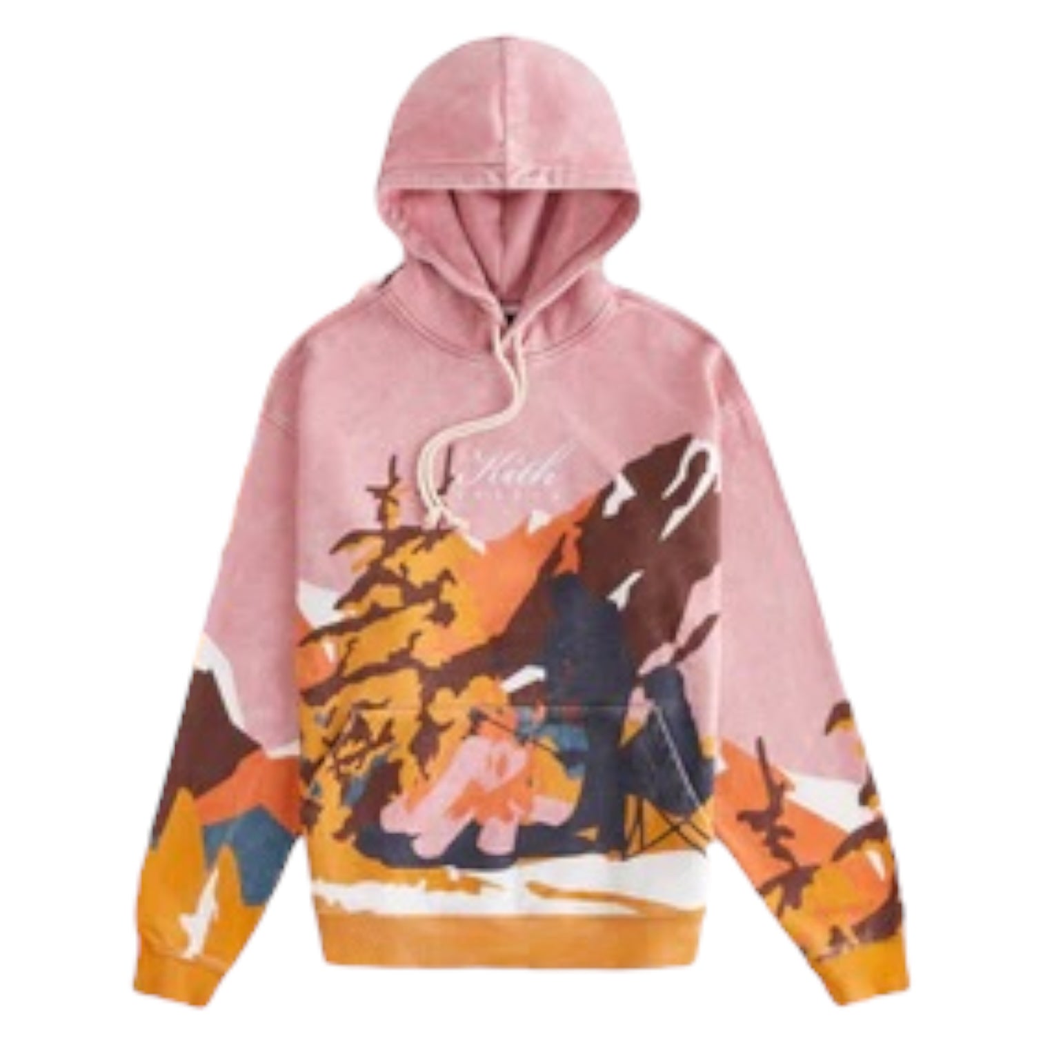 Kith Treats Campfire Hoodie Pink