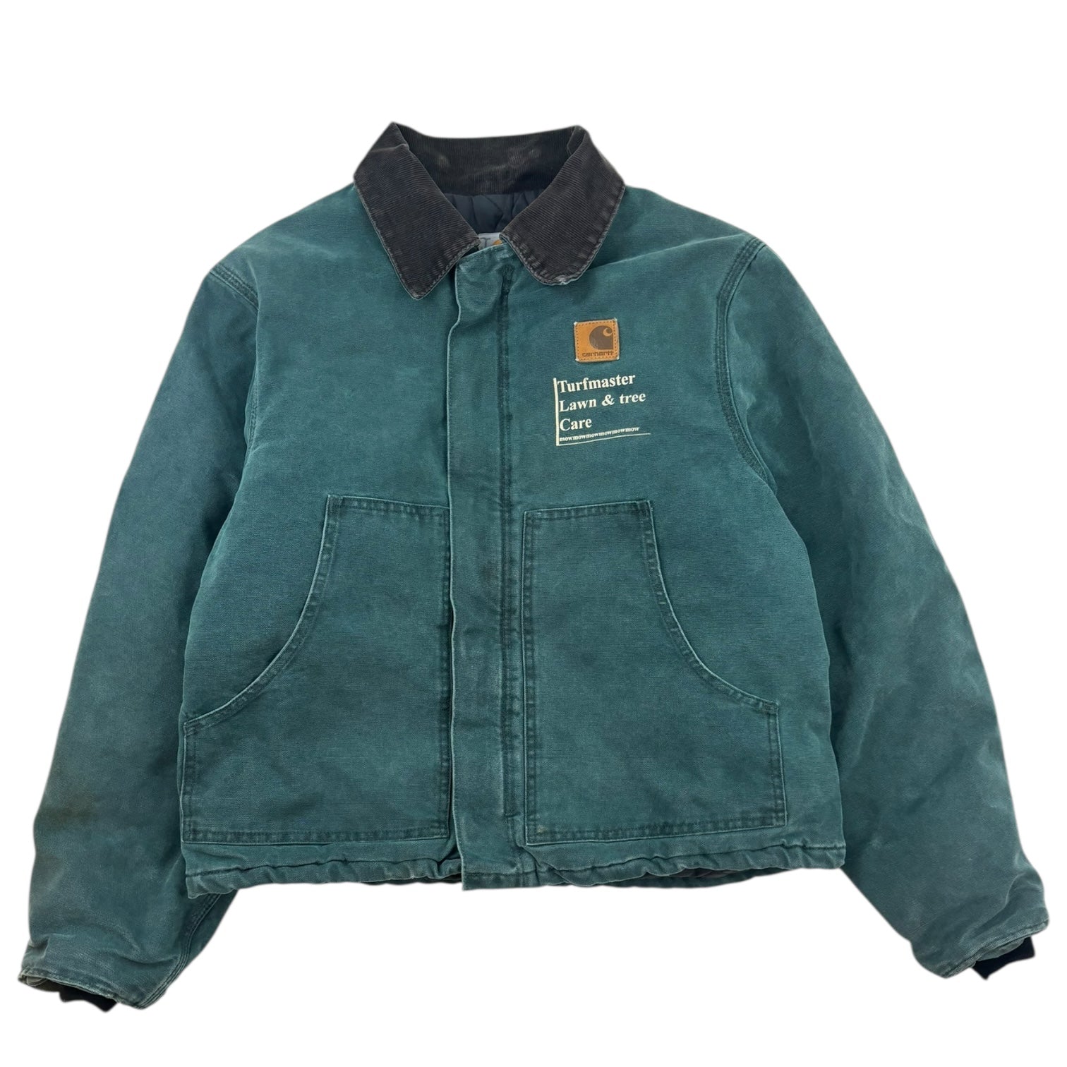 Vintage Carhartt  “Turfmaster” Arctic Work Jacket Teal
