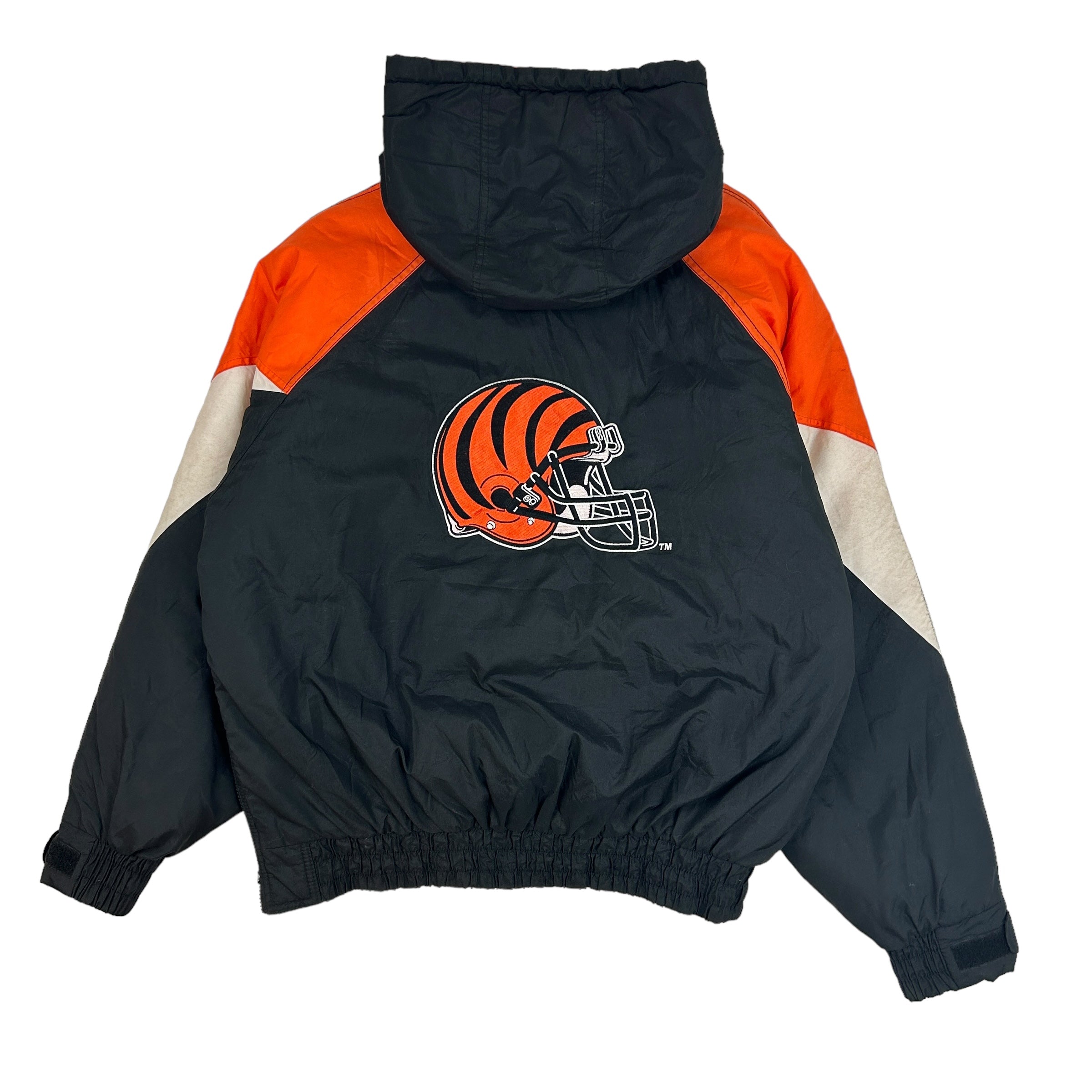 Vintage Cincinnati Bengals Gameday Jacket - Black/Orange Retro Outerwear